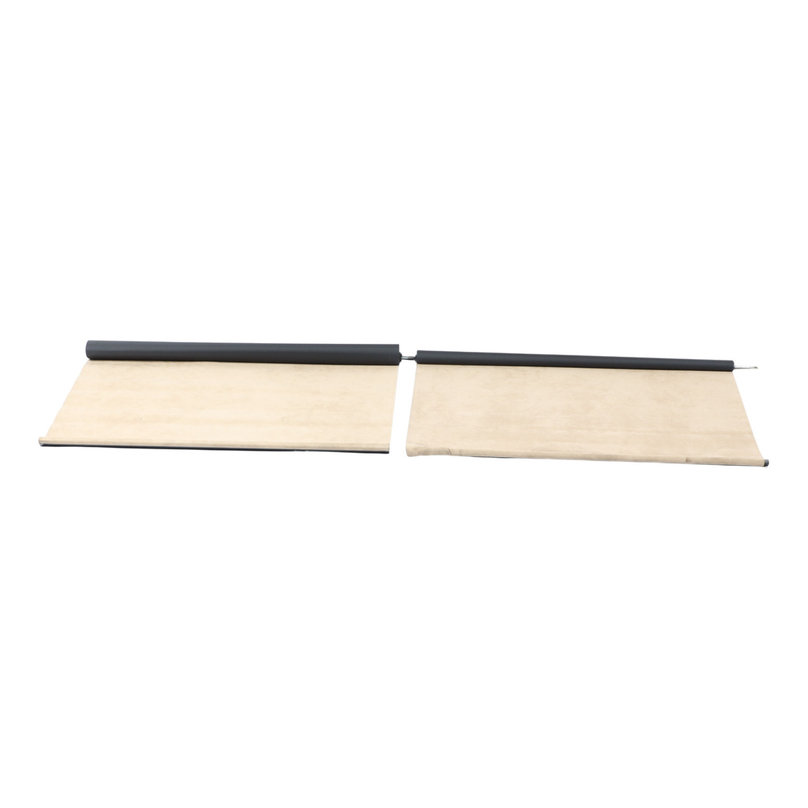 Mercedes W221 Panoramic Sunroof Roof Front Rear Roller Blind Shade Set Beige