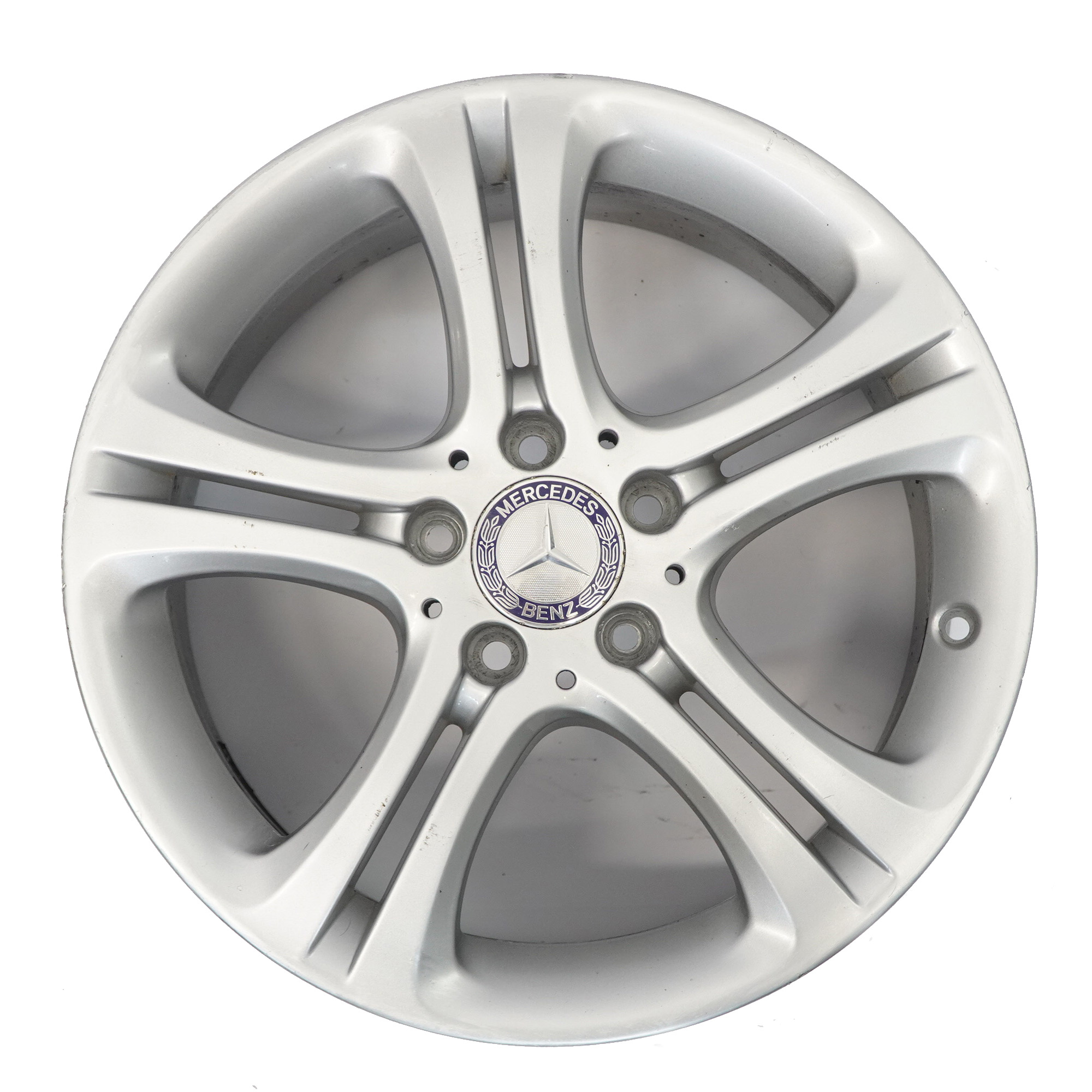 Mercedes W176 W246 Silver Wheel Alloy Rim 17" 7.5J ET:52.5 A2464011002 