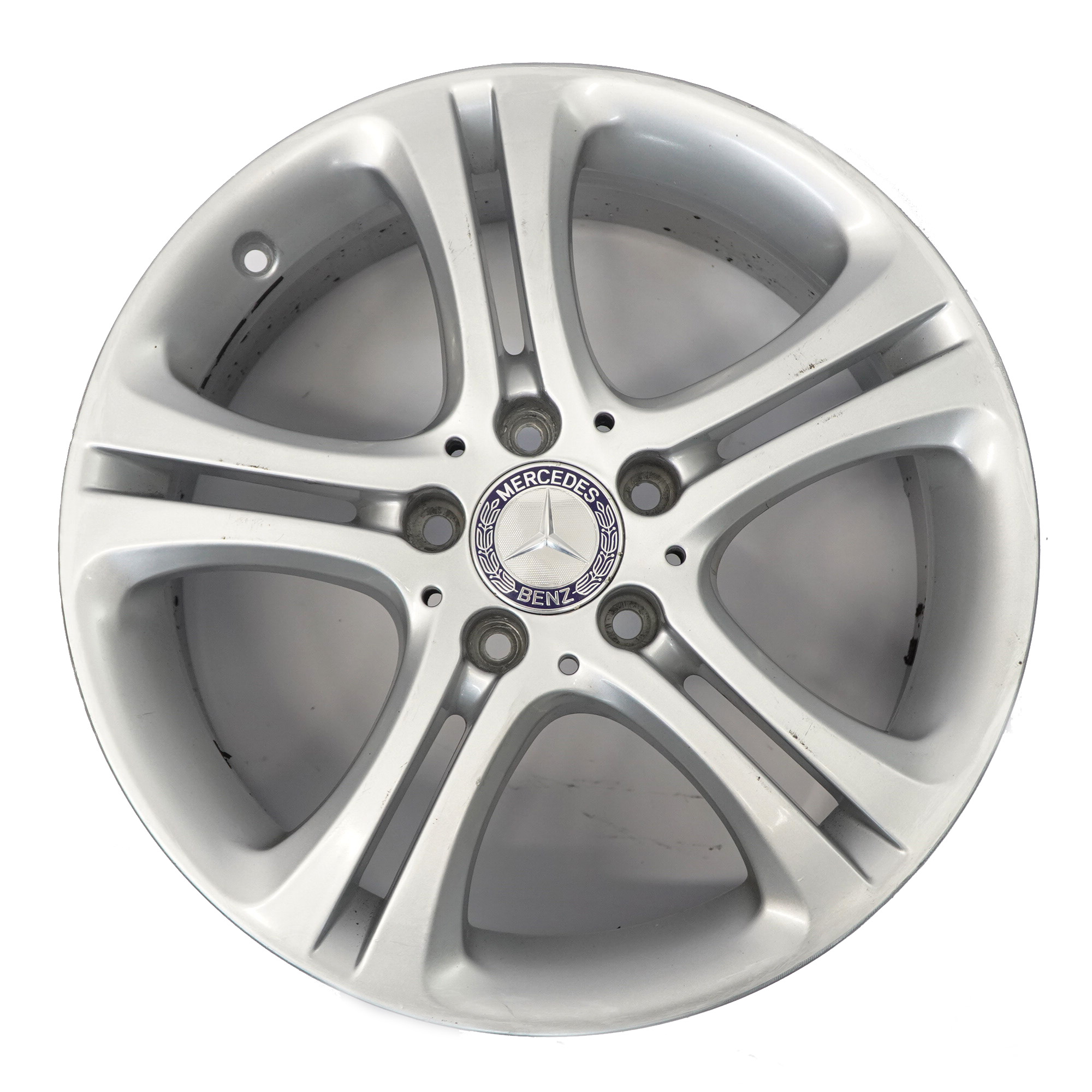 Mercedes W176 W246 Silver Wheel Alloy Rim 17" 7.5J ET:52.5 A2464011002 