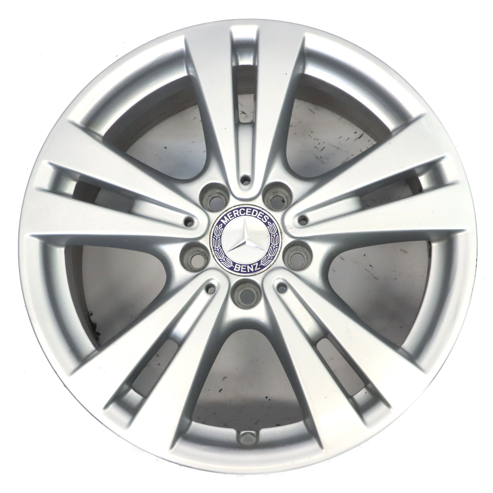 Mercedes A B Class W176 W246 Silver Alloy Wheel Rim 17" ET:52,5 7,5J A2464011400