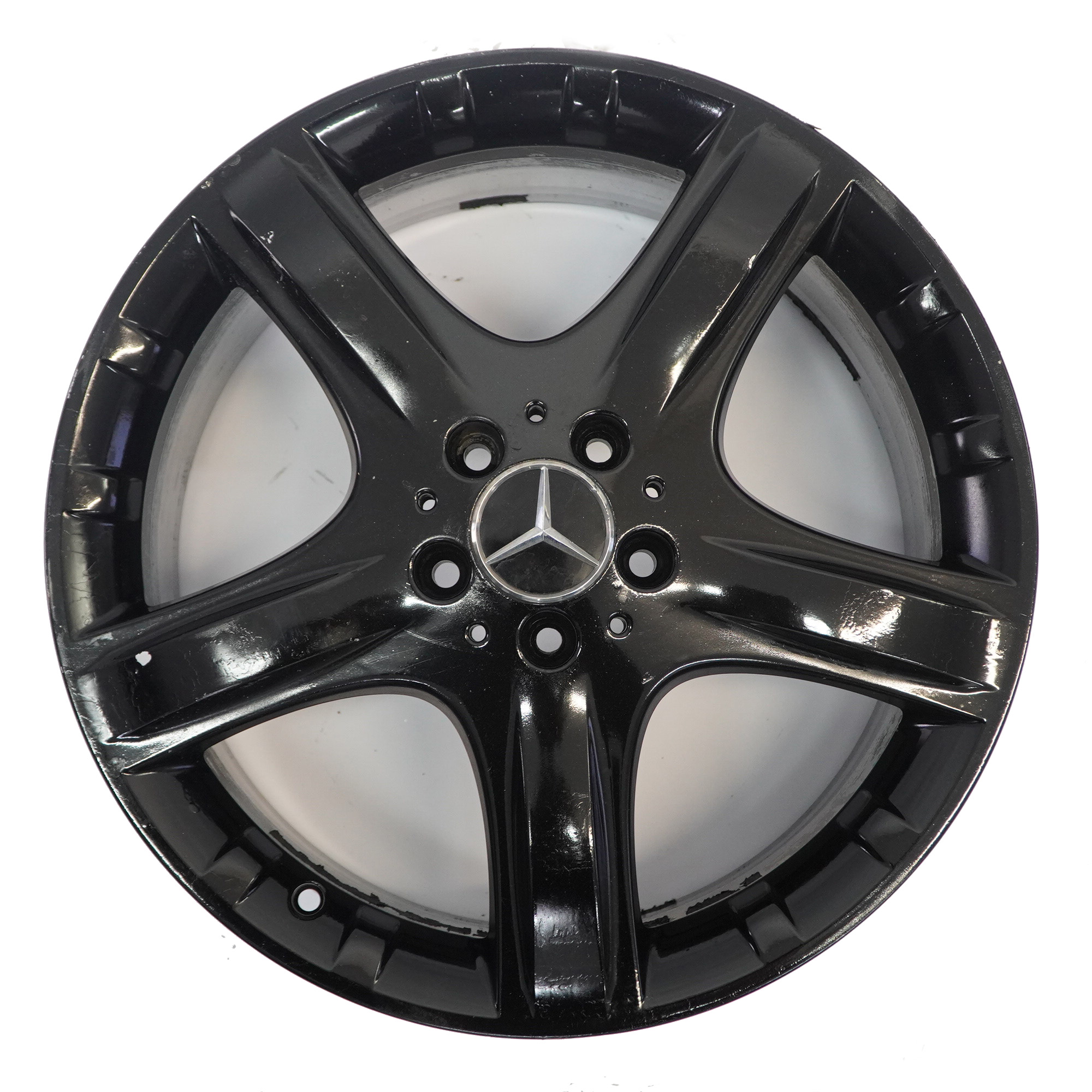 Mercedes W251 Schwarz Alufelge 19" 8J ET:67 5 Speichen A2514011202