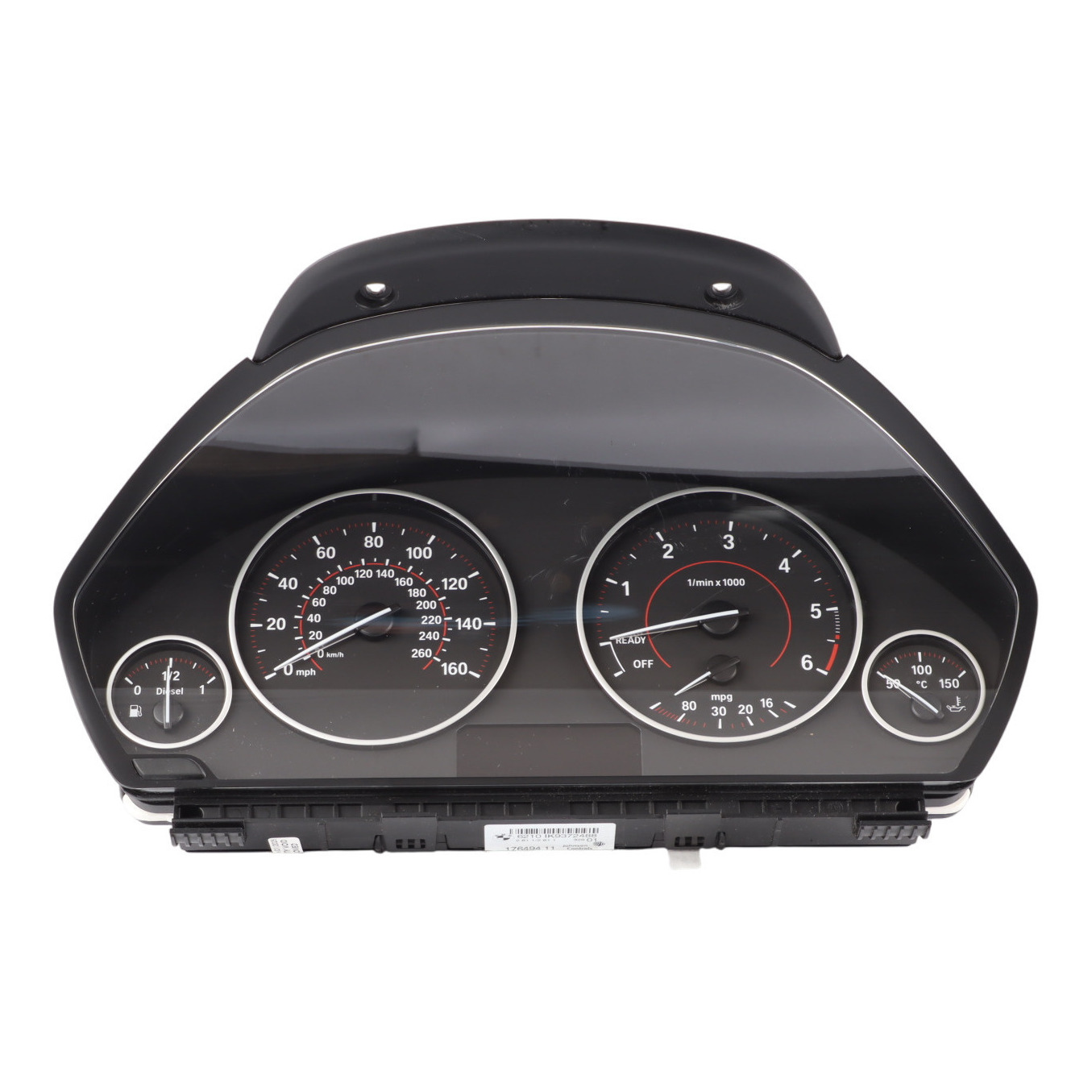 Instrument Cluster BMW F30 F31 F34 GT F36 Speedometer Clocks Diesel 9372488