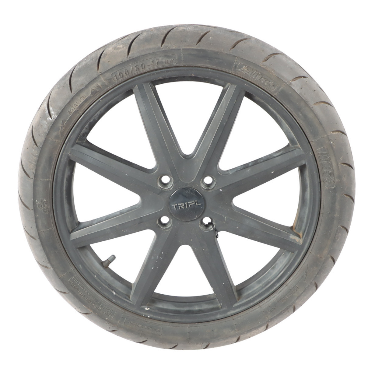 Trefor Tripl Cargo Scooter Front Wheel 4x102 ET33 17x2.5J 100/80 R17 Mitas