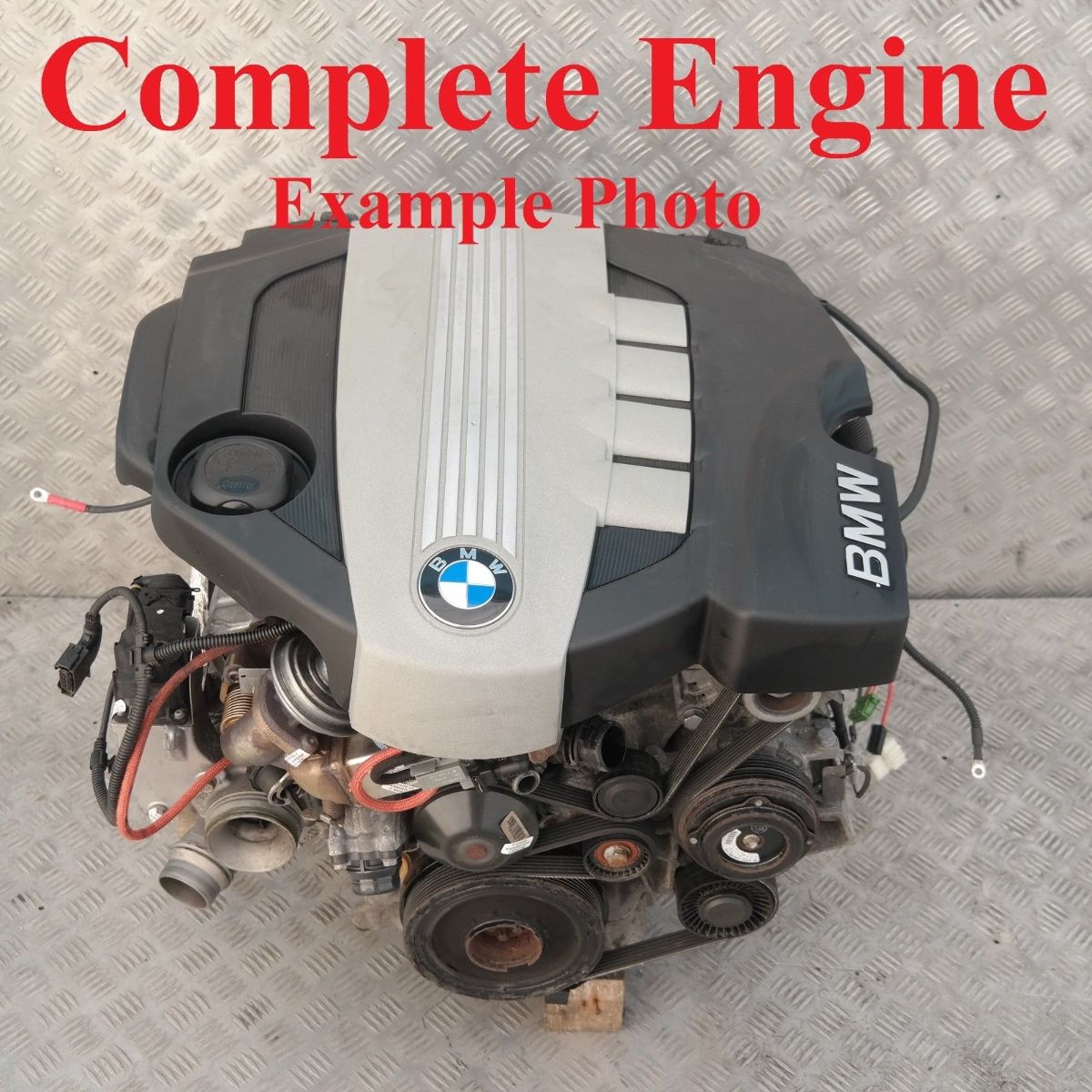 BMW E87 LCI E90 120d 320d N47 Nackter Motor N47D20A Neue Steuerkette GARANTIE