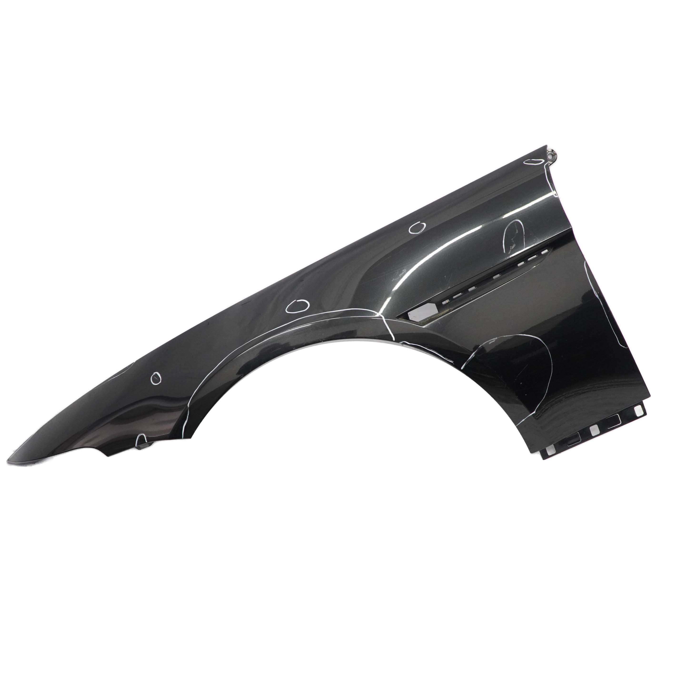 BMW 6 E63 E64 Front Left Wing Fender Side Panel N/S Black Sapphire - 475