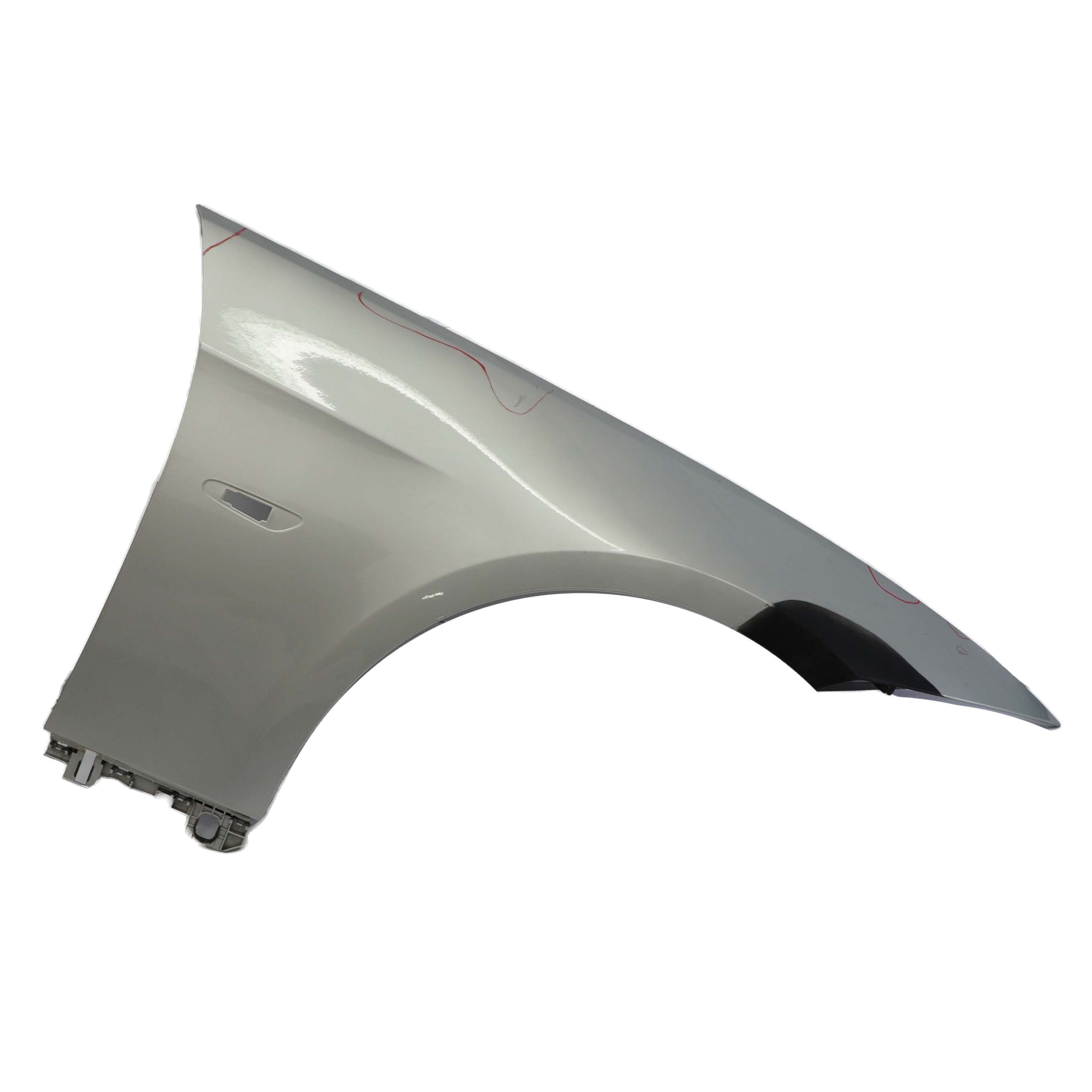 Panel Fender BMW E92 E93 Side Wing Front Right O/S Titansilber Silver 354