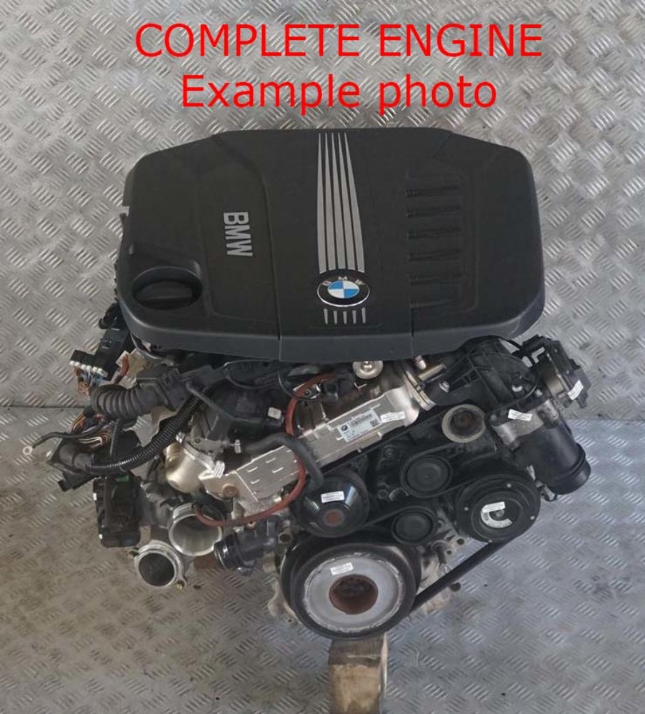 BMW X5 E70 LCI X6 E71 30dX N57 Nackter Motor N57D30A Neue Steuerkette GARANTIE