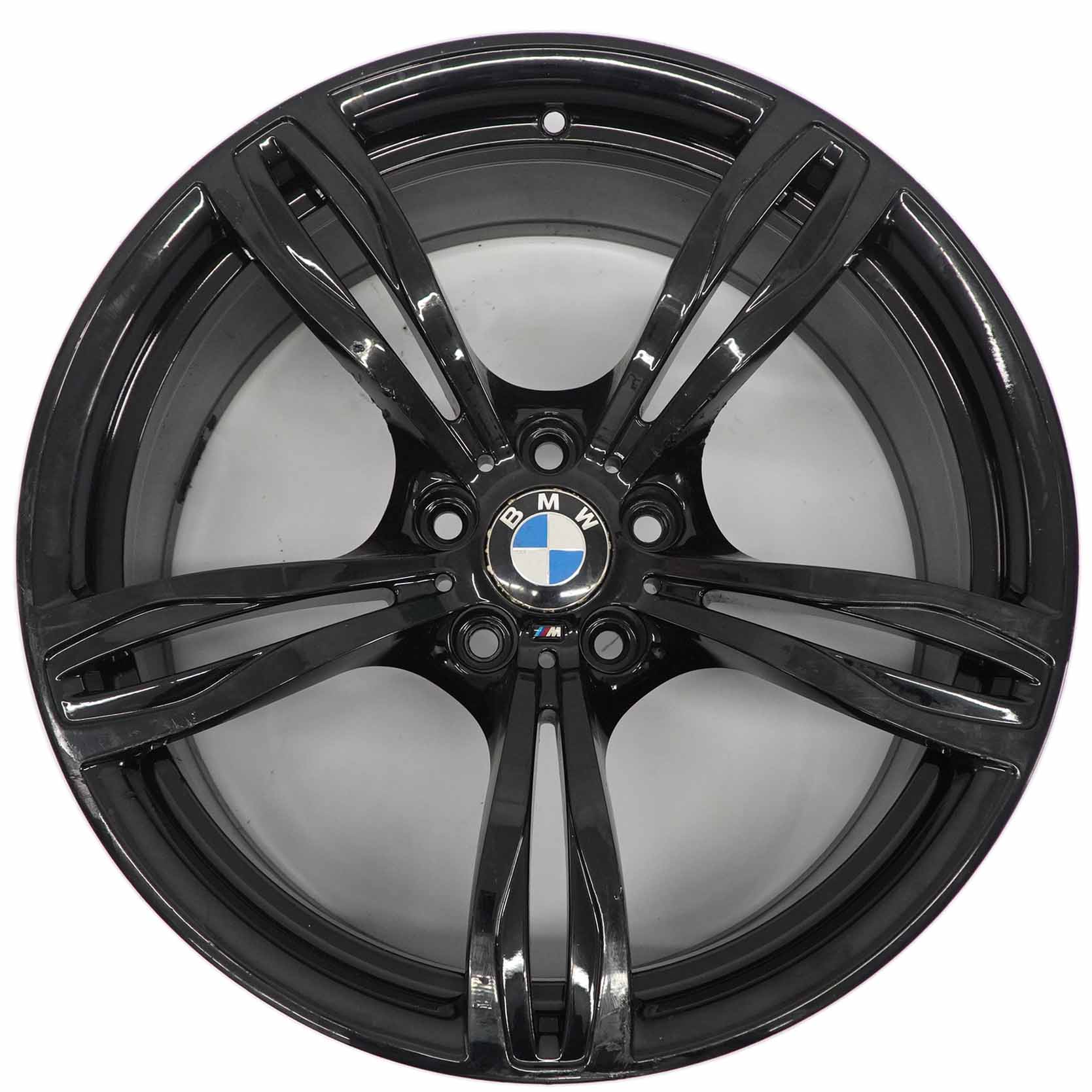 BMW F10 M5 Black Alloy Wheel Rim 20" M Double Spoke 343 10J 2283401