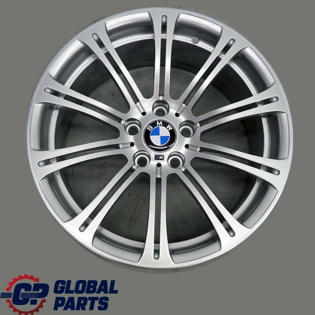 BMW E92 E93 M3 Silber Hinten Felge Alufelge 19" 9,5J ET:23 Doppelspeiche 220