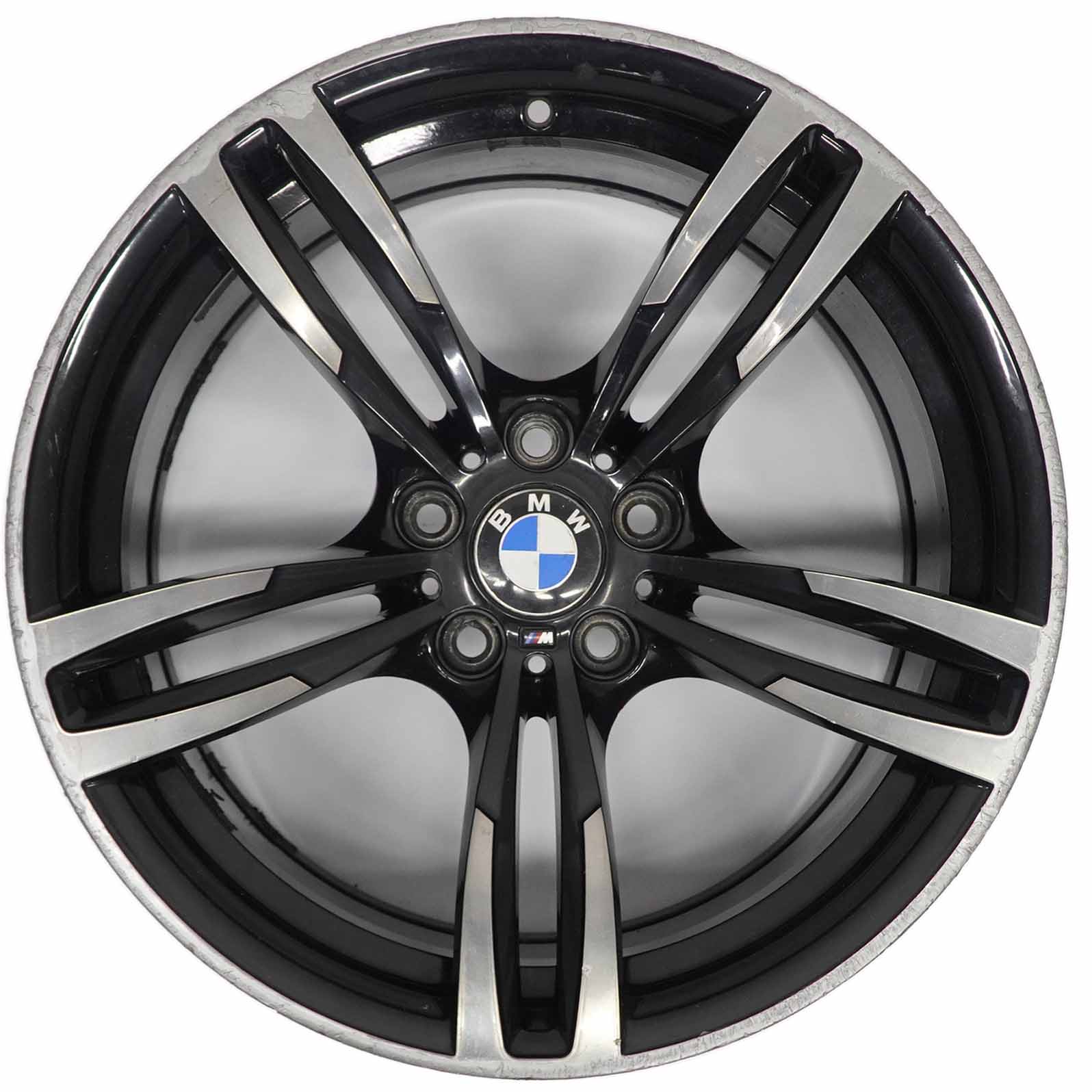 BMW F87 M2 F80 M3 F82 M4 Hinten Alu Felge 19" 10J ET:40 M Doppelspeiche 437