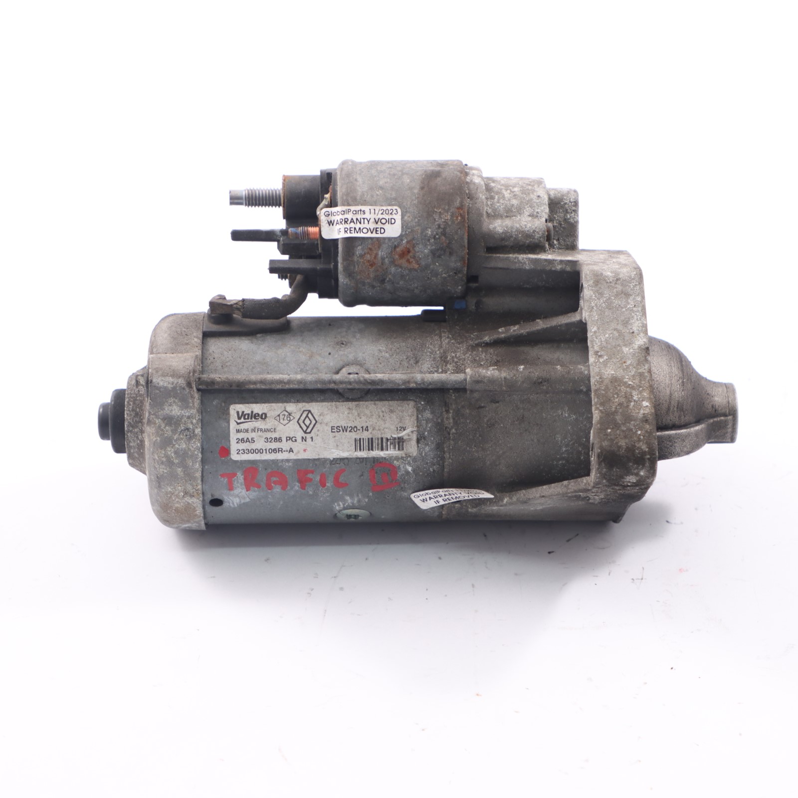 Renault Trafic III Opel Vivaro B 1.6 dCi Diesel Engine Starter Motor 233000106R