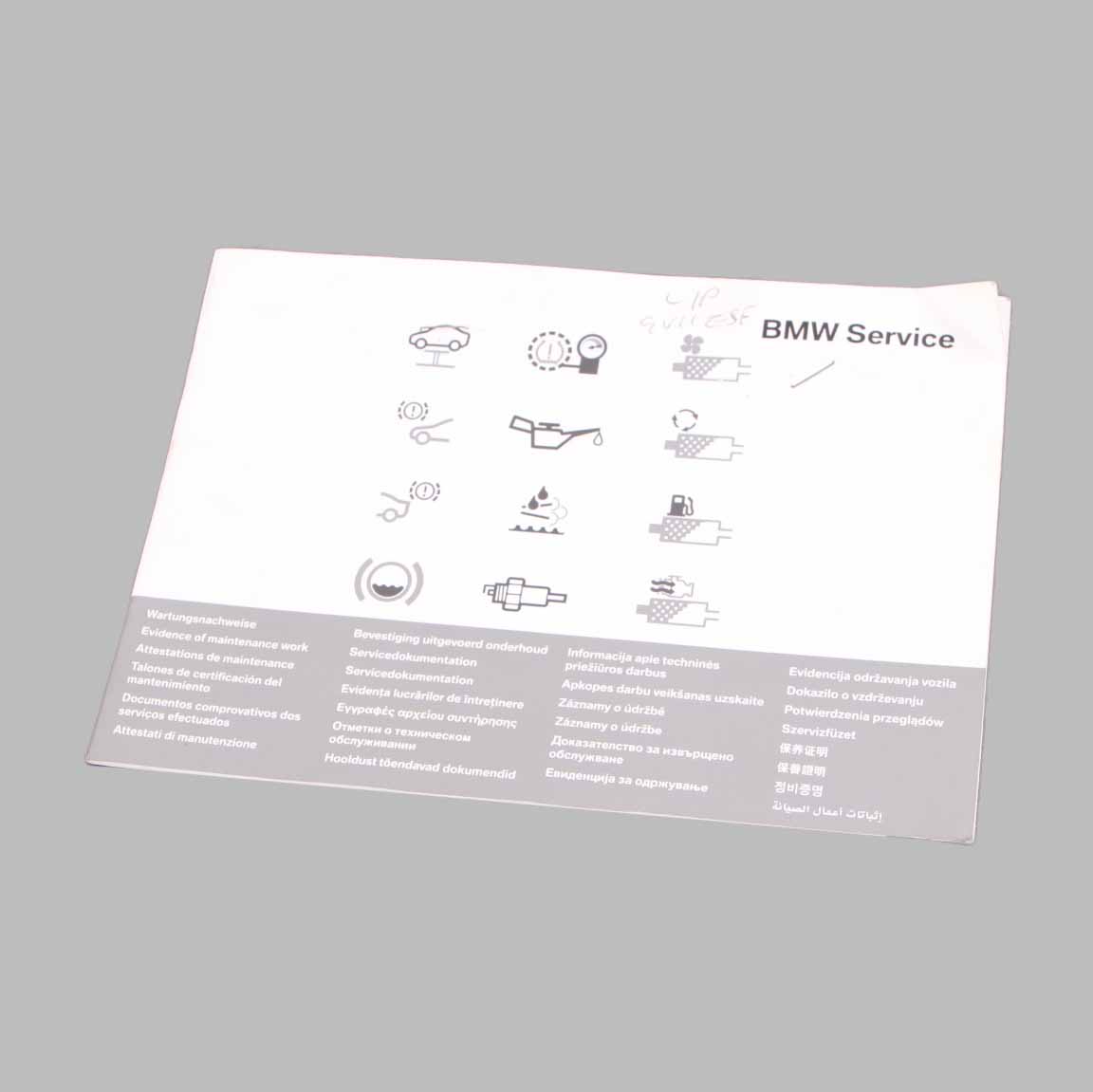 BMW 1 3 5 X3 Series E60 E61 E81 E83 E87 E90 E91 LCI Service Booklet 2602175