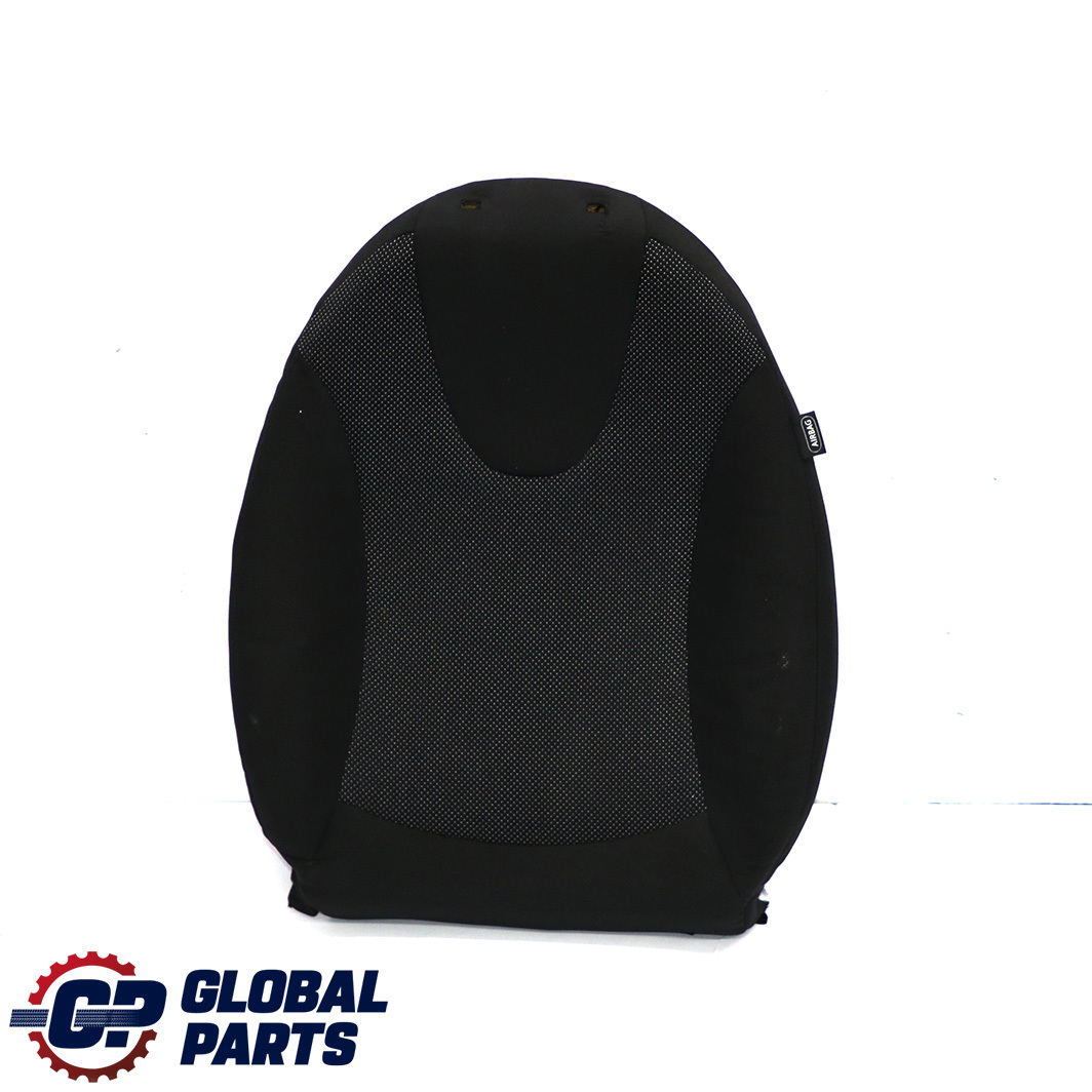 Mini R55 R56 R57 2 Delantero Izquierdo Basic Respaldo Asiento Tela Negro