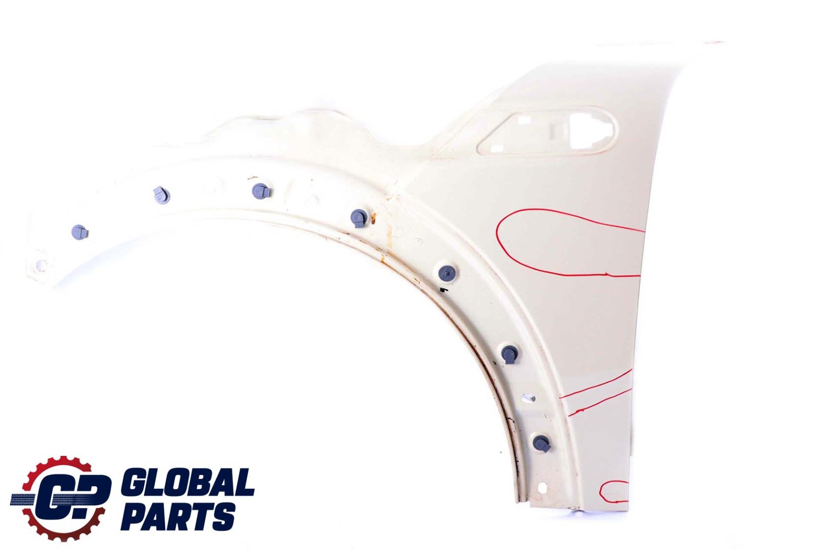 BMW MINI Cooper 5 R55 R56 R57 R58 Side Panel Front Left Wing N/S Pepper White