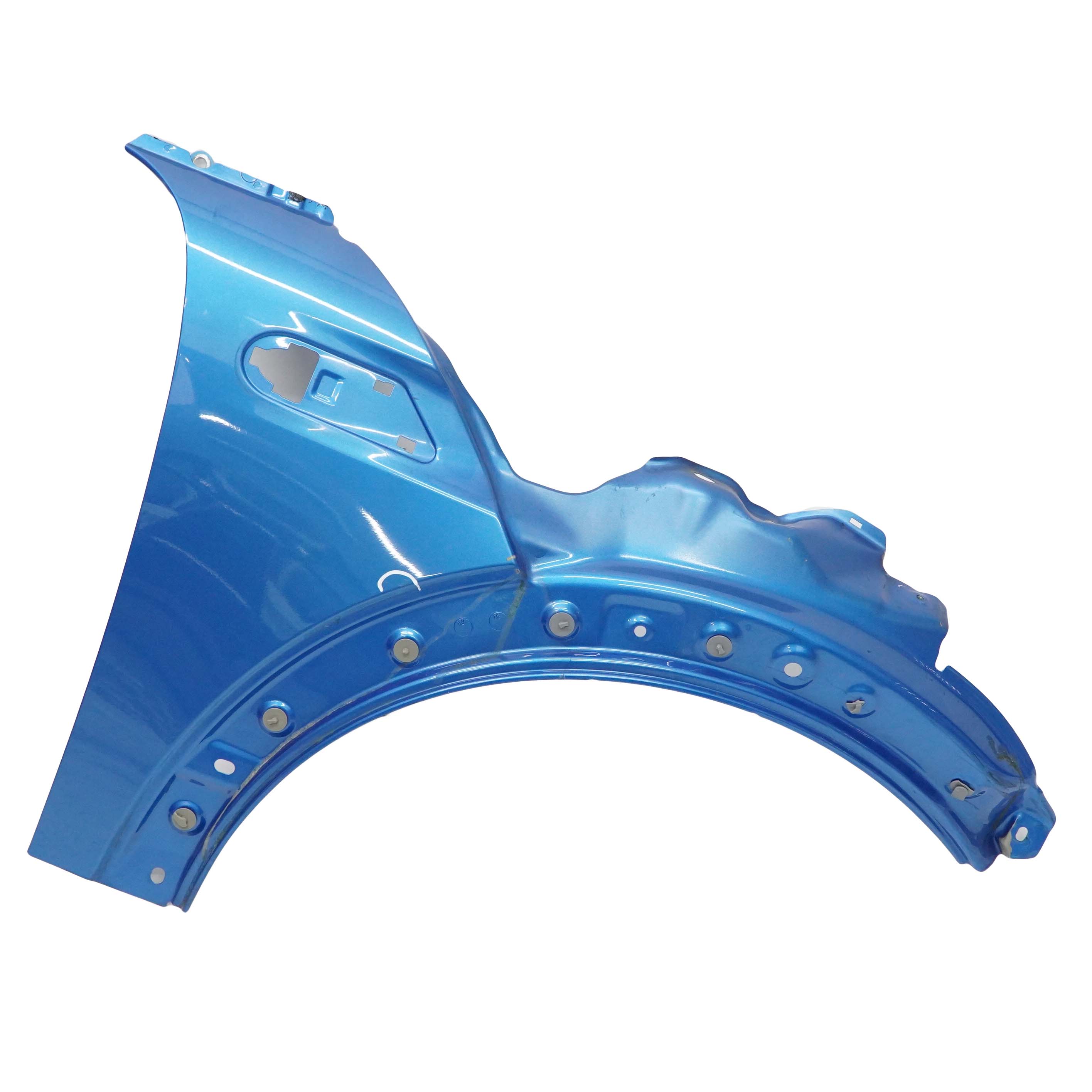 Mini Cooper 1 R55 R56 R5S 7ide Panel Front Right Wing O/S Laser Blue A59