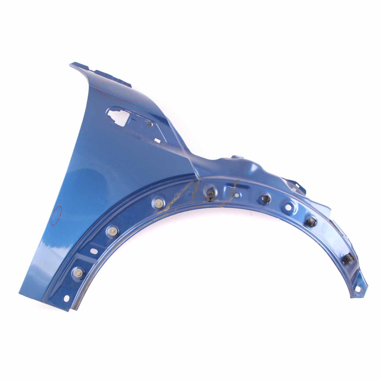 Mini R56 Side Wing Panel Front Right O/S Fender R55 R57 Lightning Blue - A63