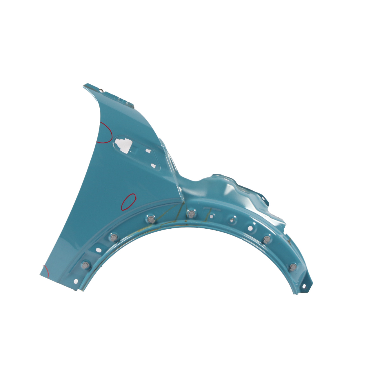 Mini Cooper R55 R56 R57 Side Panel Front Right Wing O/S Oxygen Blue A74