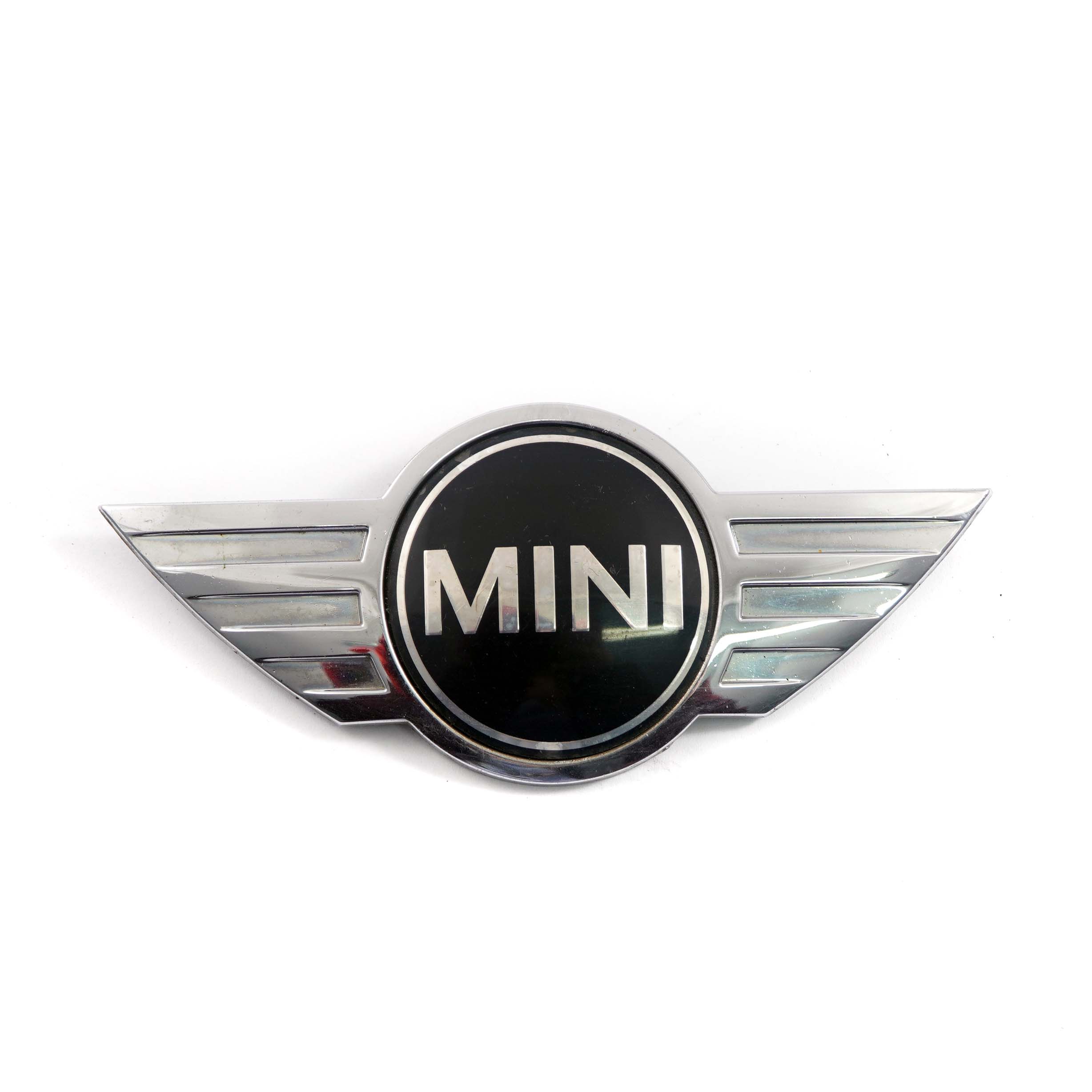 £Mini Cooper One 1 R55 R56 R57 Front Badge Bonnet Hood Emblem Logo Chrome