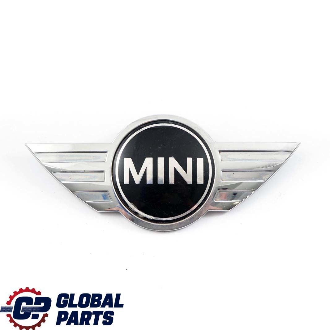 BMW Mini Cooper One R55 R56 R57 Front Badge Bonnet Hood Emblem Logo Chrome