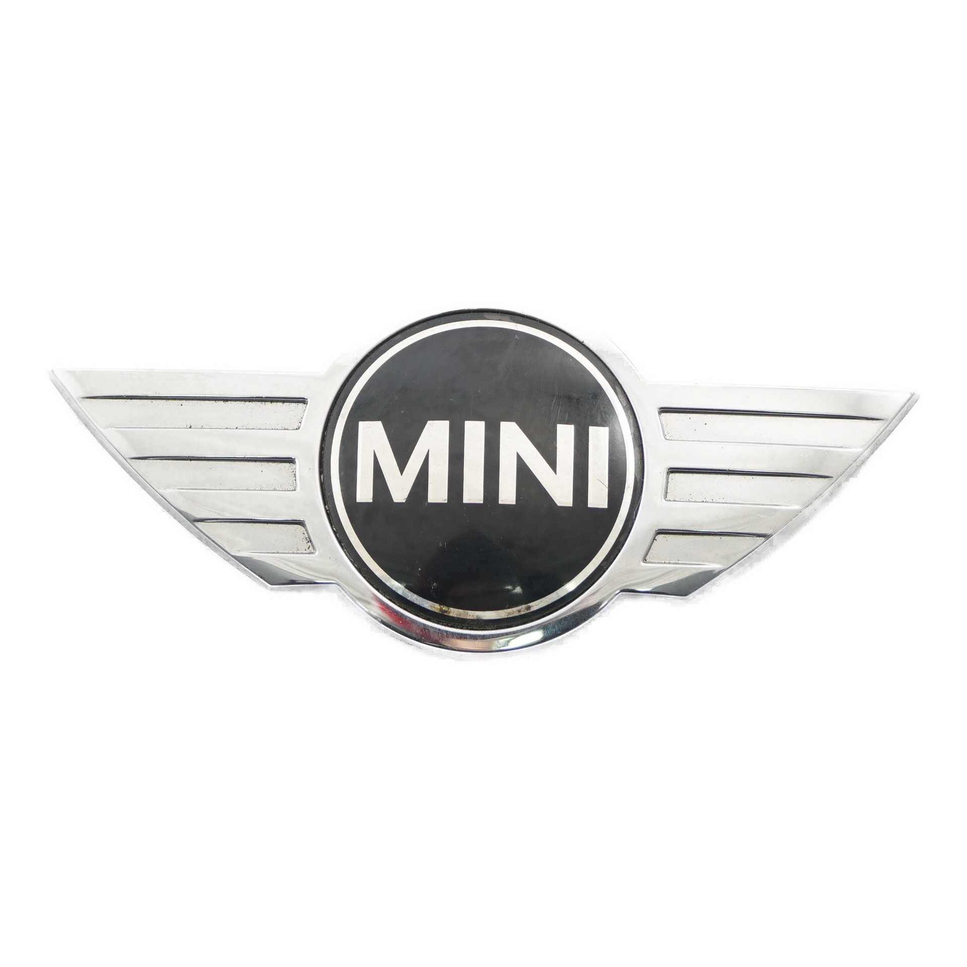 Mini Cooper One R55 R56 R57 LCI Front Badge Bonnet Hood Emblem Logo Chrome