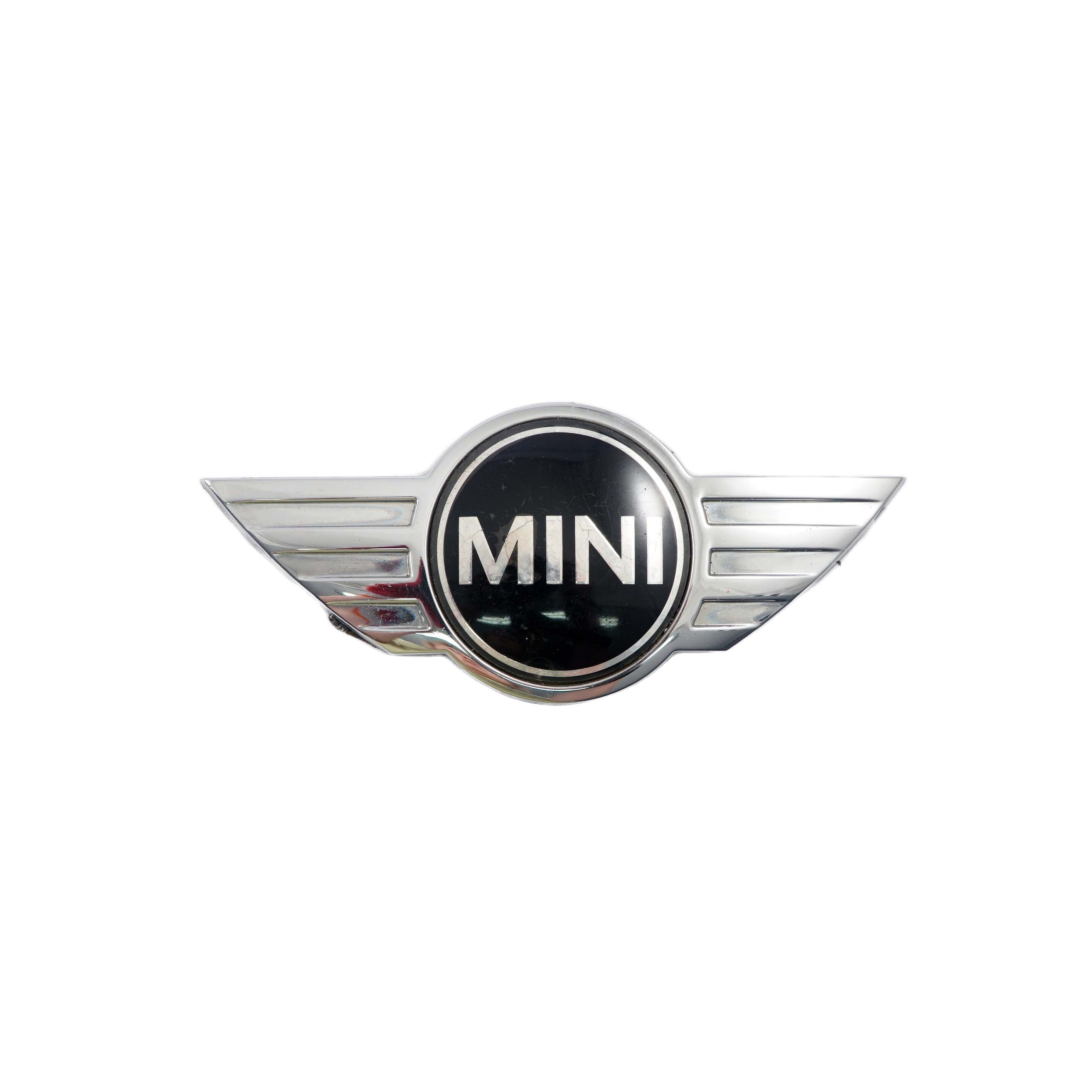 Mini Cooper One R55 R56 R57 Front Badge Bonnet Hood Emblem Logo Chrome 2754973