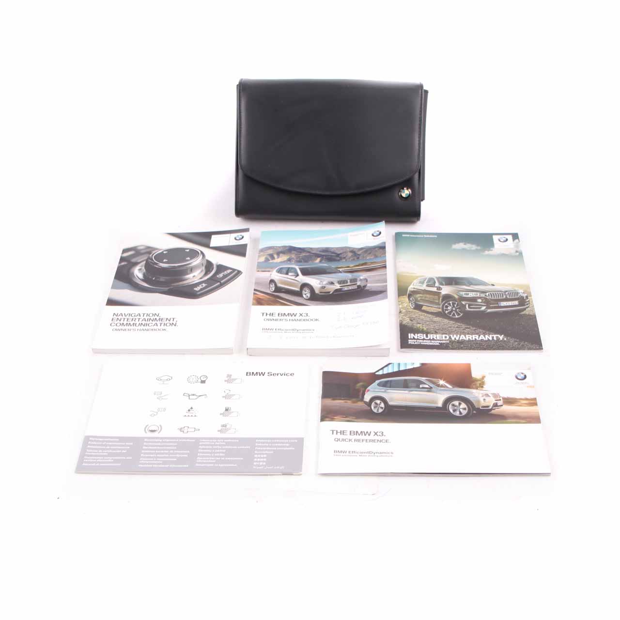 Service Booklet BMW X3 F25 Owner's Handbook Case Wallet Set 2917756