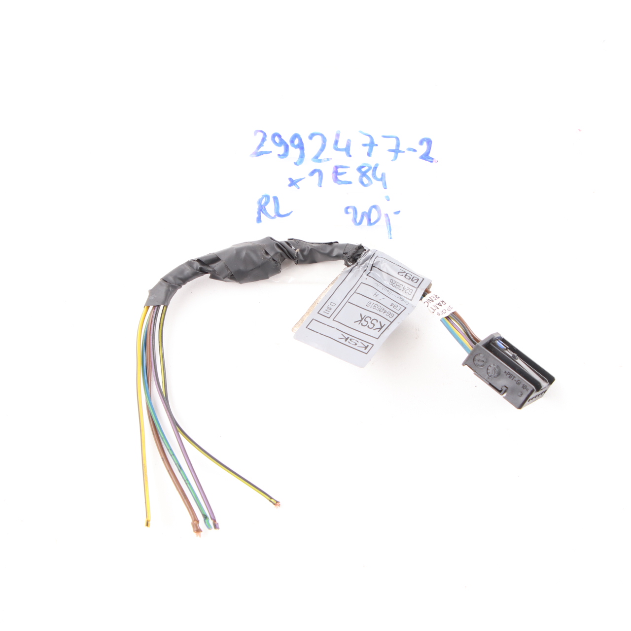 BMW X1 E84 Draht Kabel Stecker Buchse Rückleuchte Licht Links 6984754