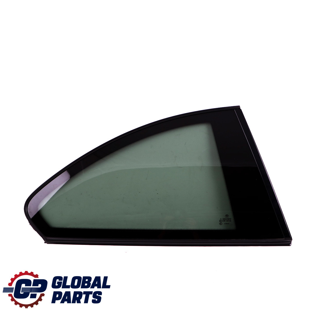 BMW 1 Series E82 Rear Right Door Side Window Glass Black AS3 Trim High Gloss