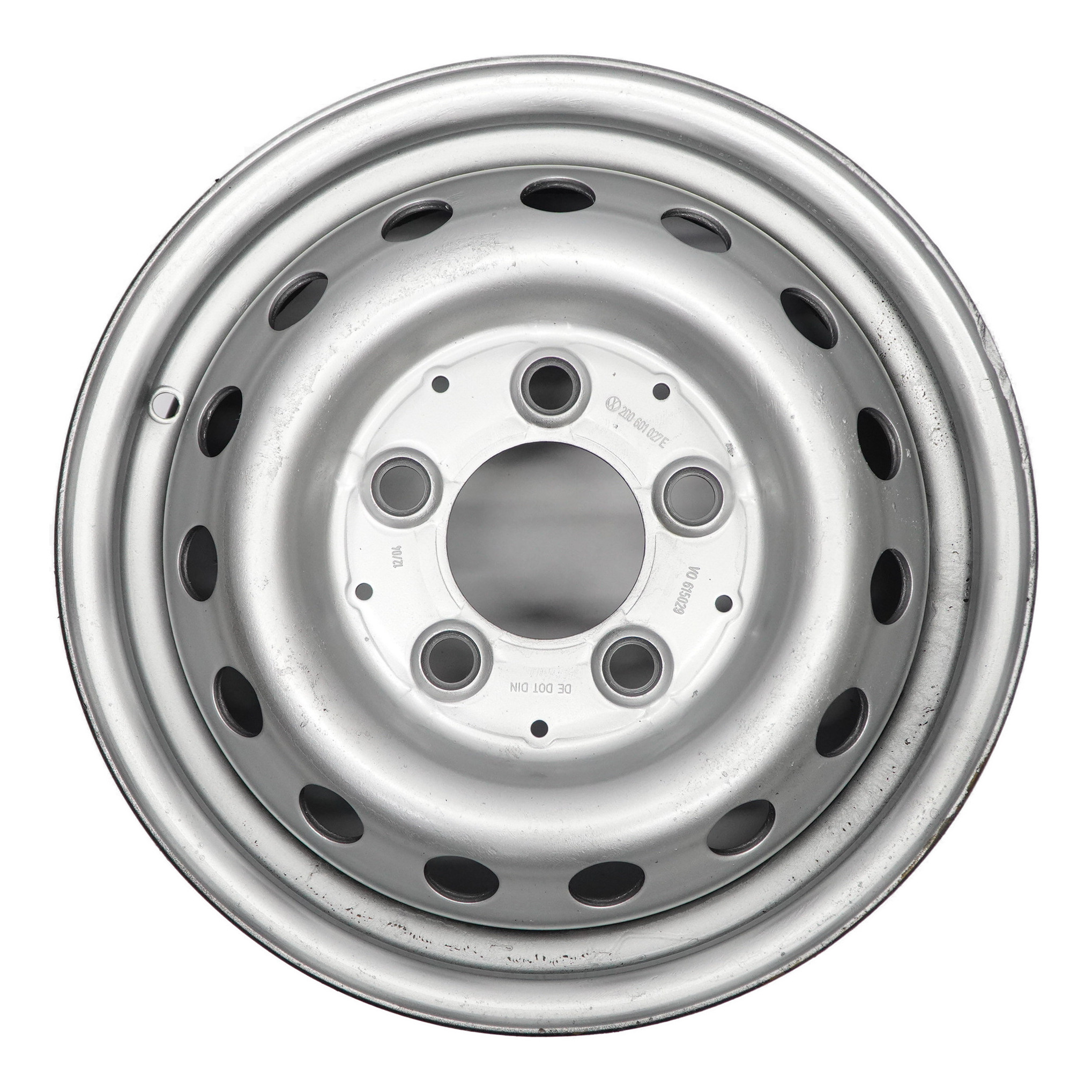 VW Volkswagen LT 35 Silber Stahl felge 15" 6J ET:75 2D0601027E