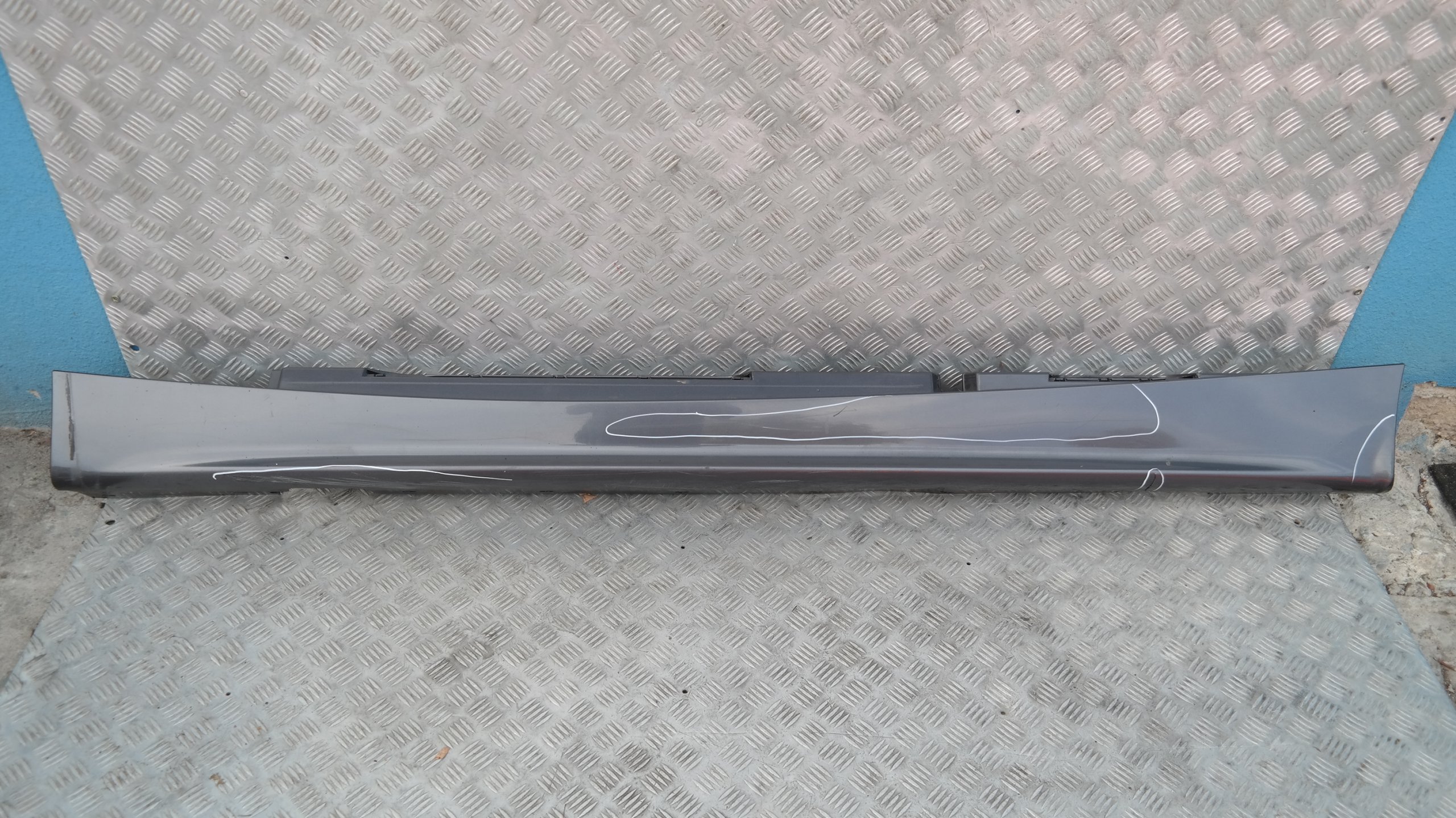 BMW 1 SERIES 3 E87 Sill strip side skirt left N/S Sparkling Graphite Metallic