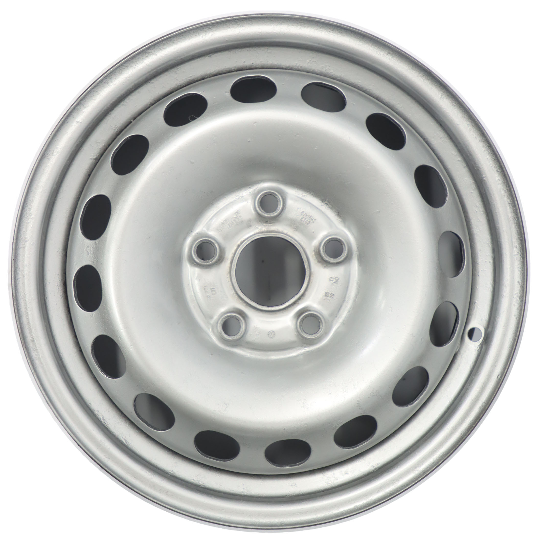 VW Volkswagen Caddy Silber Stahl felge 15" 6J ET:47 5x112 2K0601027