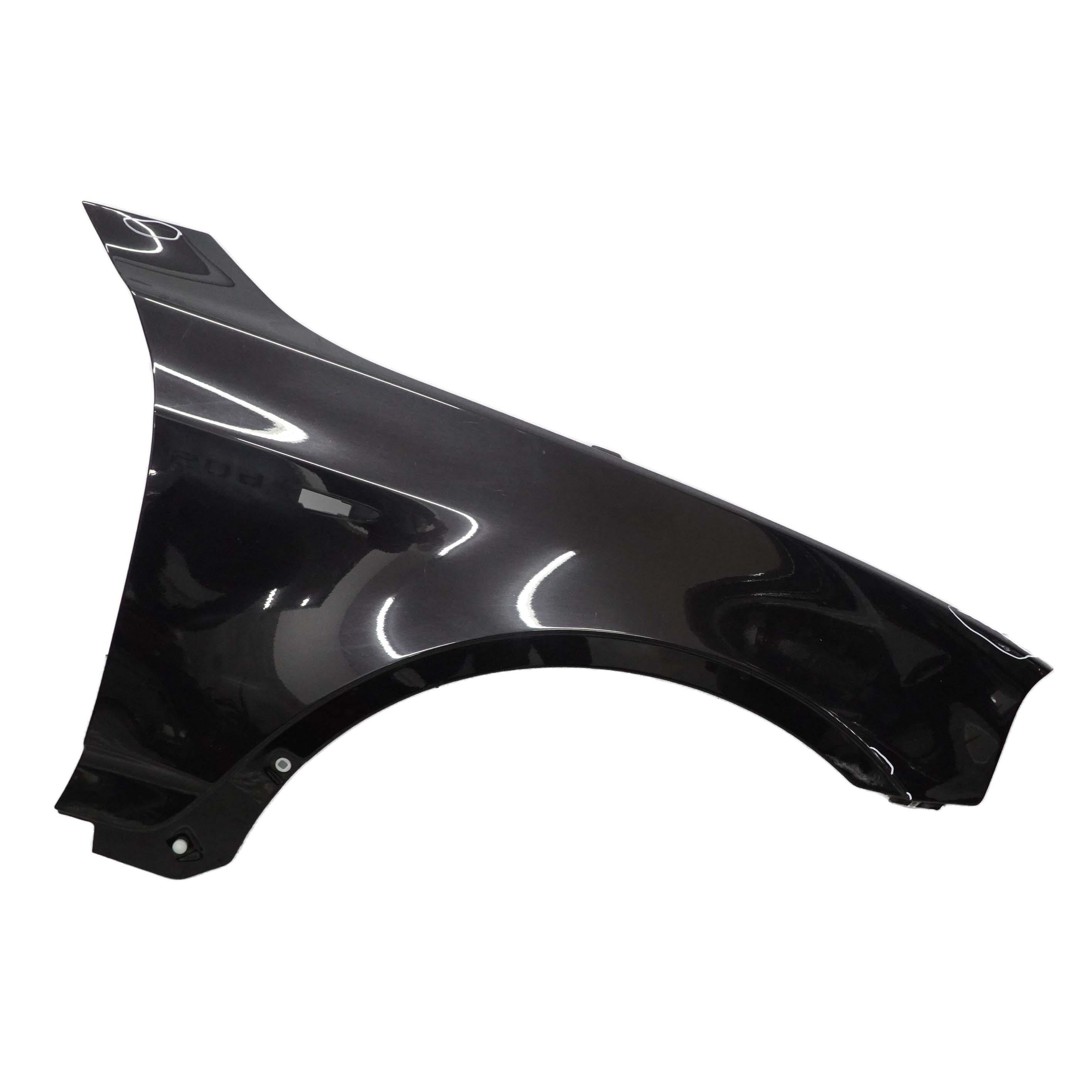 Fender Panel BMW X3 E83 Side Wing Front Right O/S Rubinschwarz Ruby Black - S23