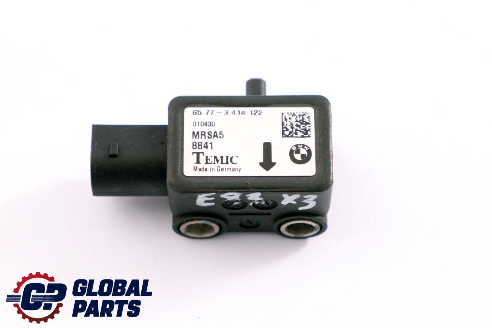 BMW X3 Series E83 Sensor Airbag Front Impact Crash Sensor 3414122