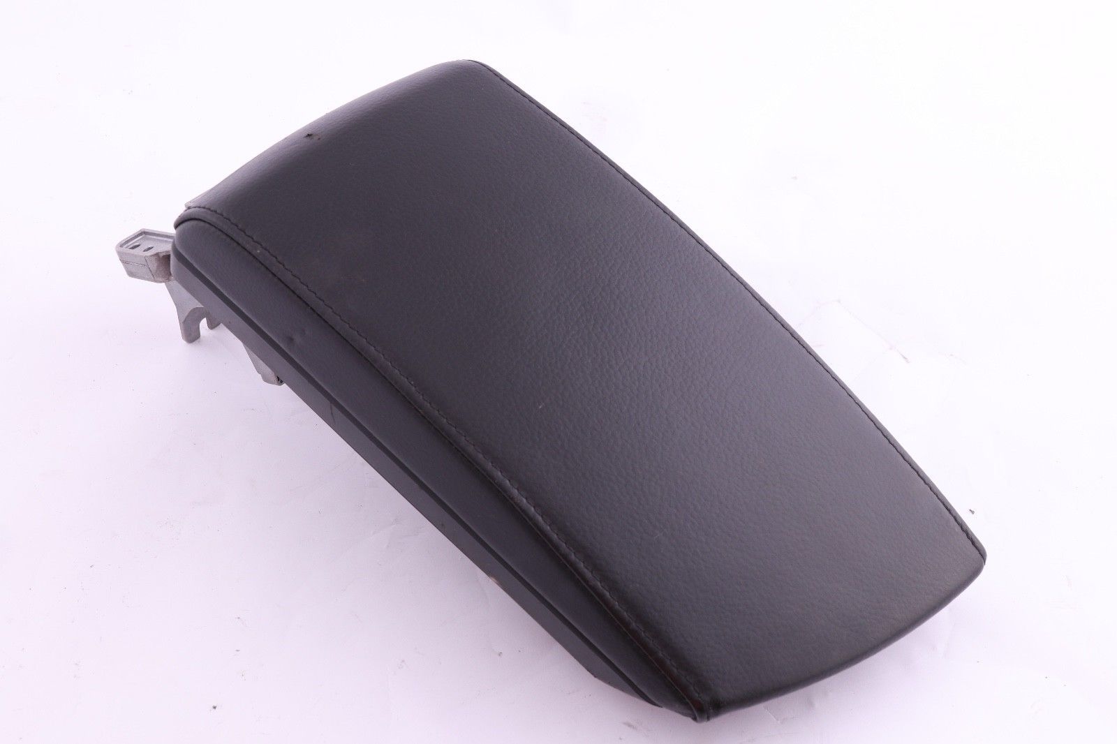 BMW X3 Series E83 Cover Armrest Front Leather Schwarz Black 3414245