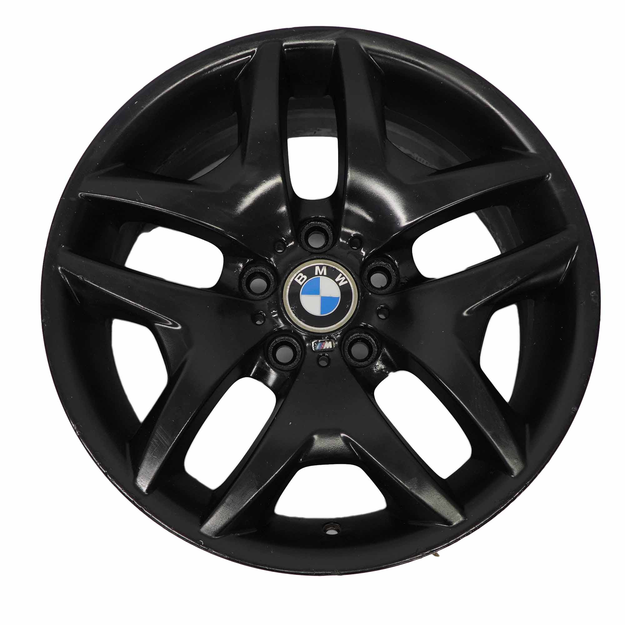 BMW X3 E83 Rear Black Alloy Wheel Rim 18" 9J ET:51 M Double Spoke 192 3415615