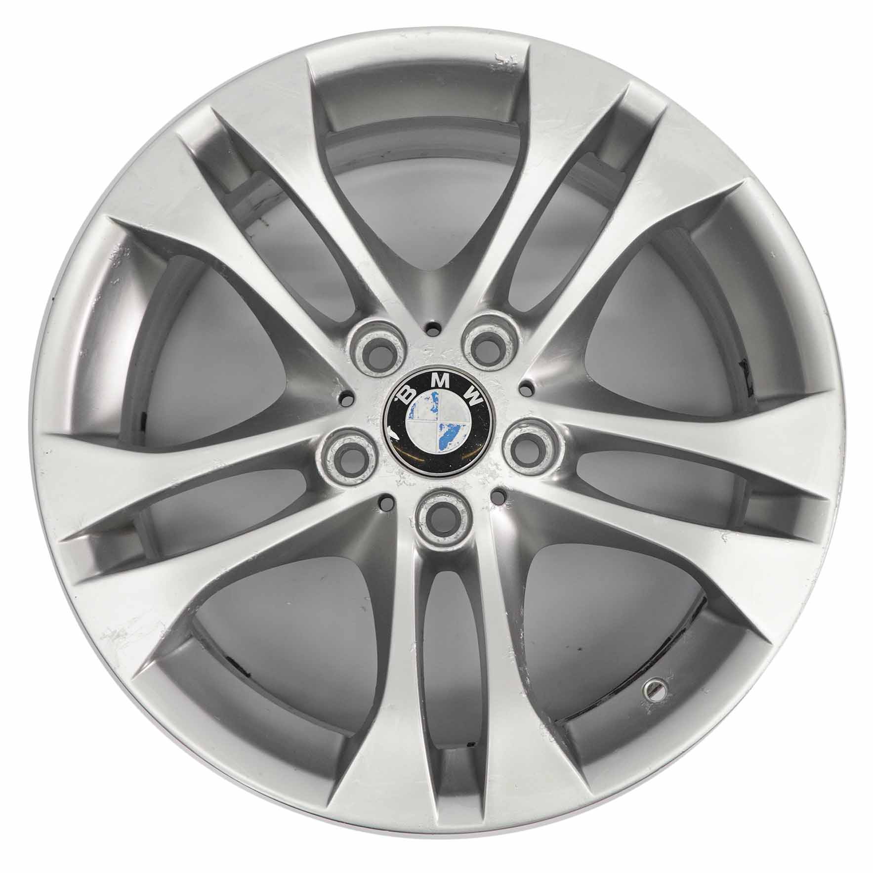 BMW X3 er E83 Silber Alu Felge Alufelge 18" Doppelspeiche 205 8J ET:46 3417394