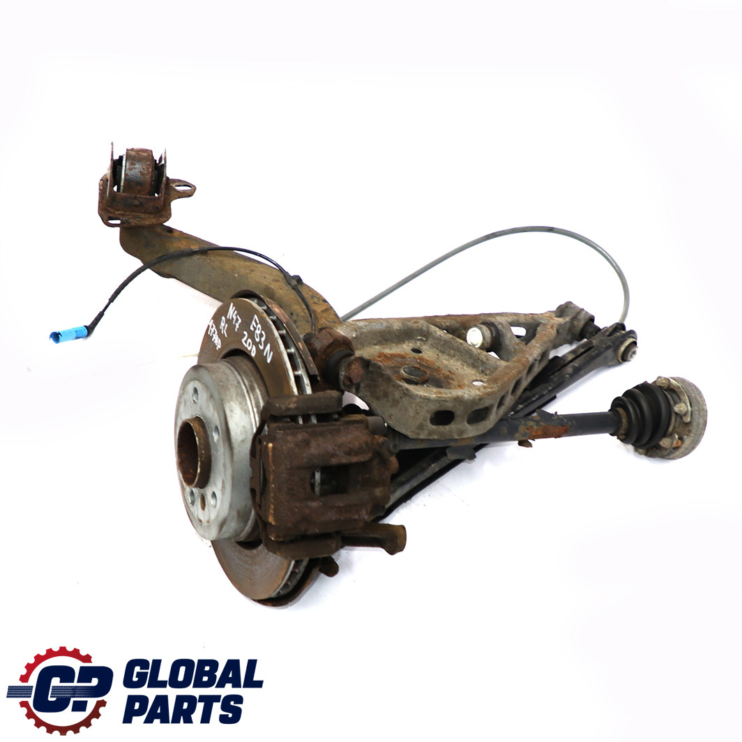 BMW E83 2.0d N47 Rear Left N/S Suspension Leg Arm Brake Caliper Disc