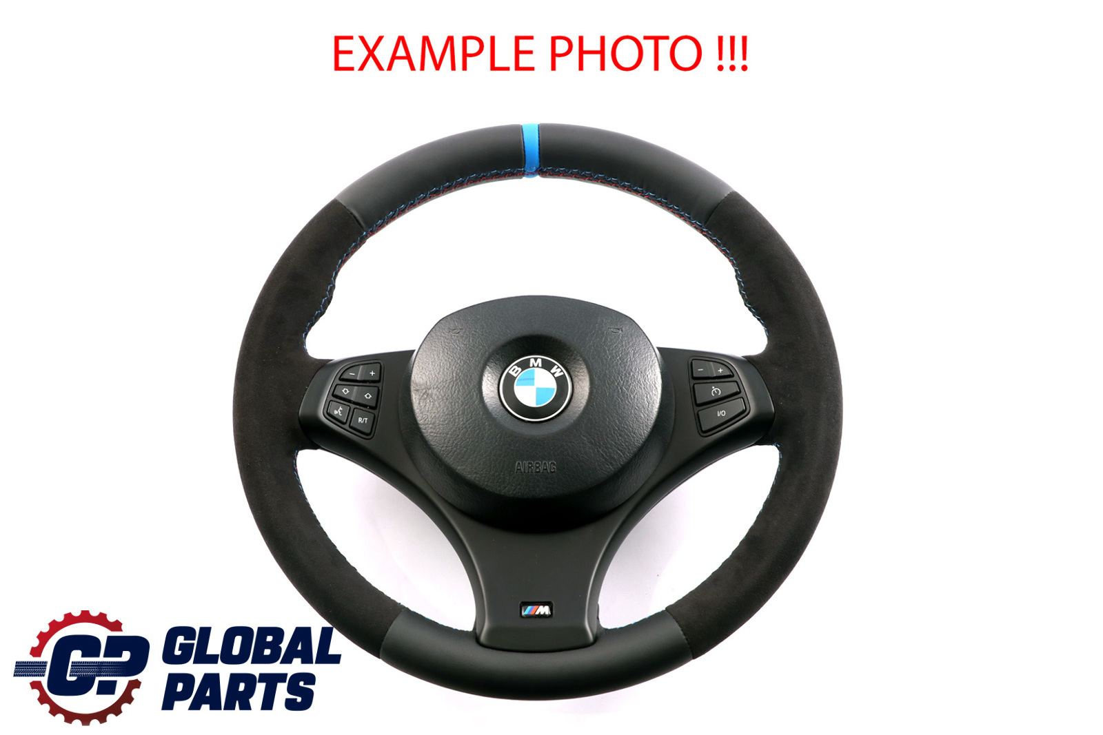 BMW X3 Series E83 LCI NEW Black Leather / Alcantara M Sport Steering Wheel