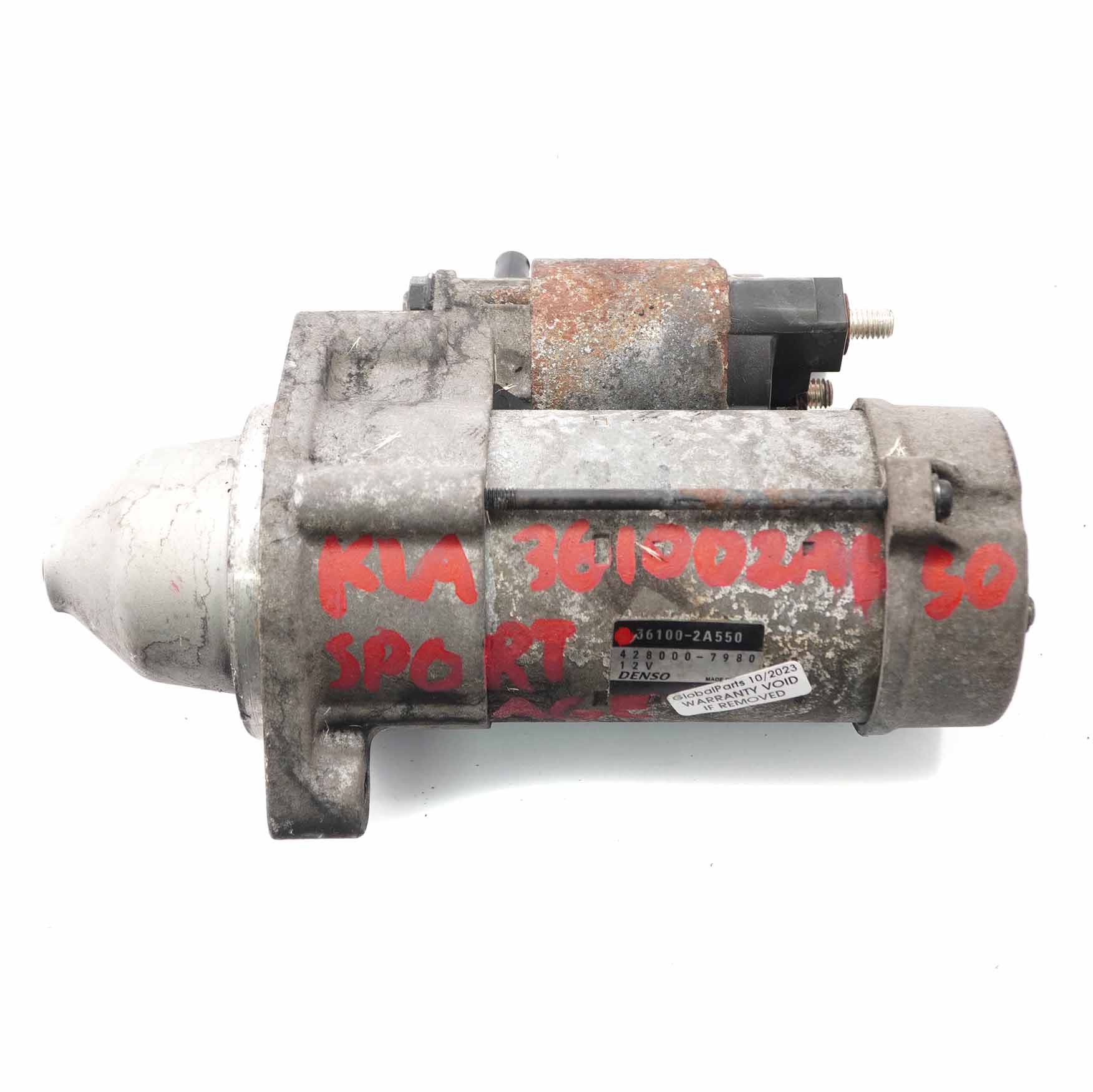 Kia Sportage 3 1.7 Diesel Engine Starter Motor Denso 36100-2A550