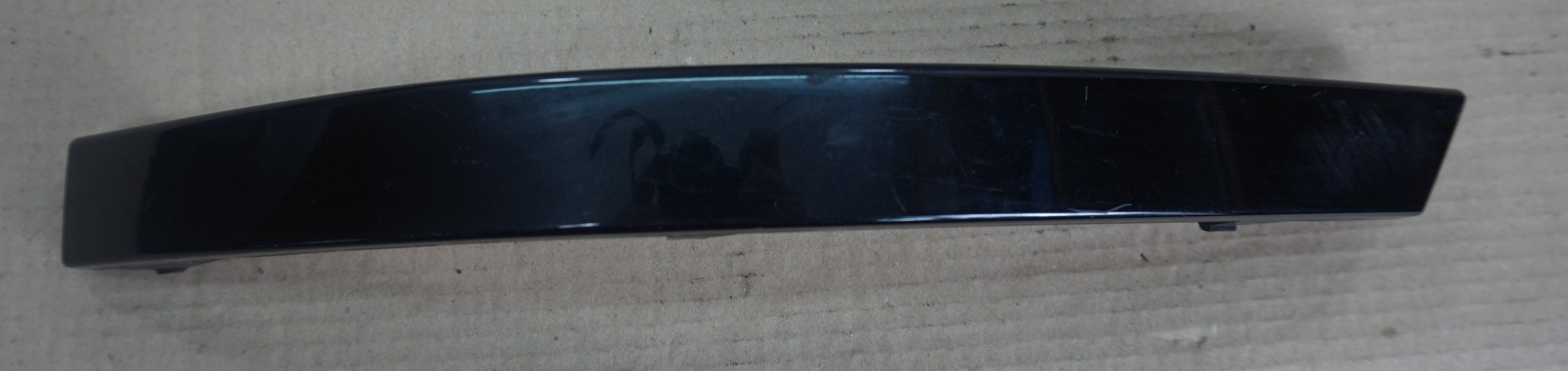 BMW 7 Series E65 Rear Right Bumper Finisher Moulding Trim O/S Black Sapphire 475