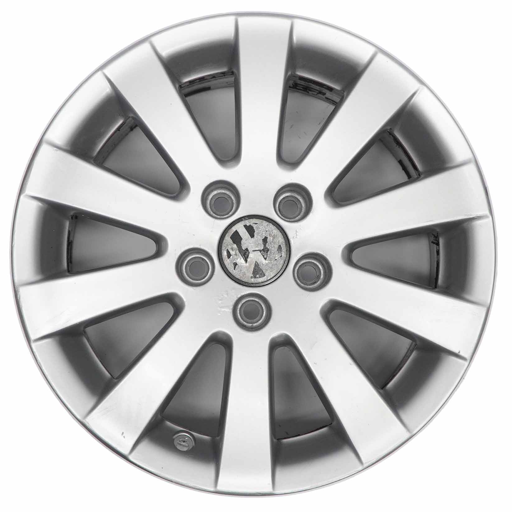 VW Volkswagen Passat B6 Silberne Leichtmetall felge 16" ET:45 7J 3C0601025