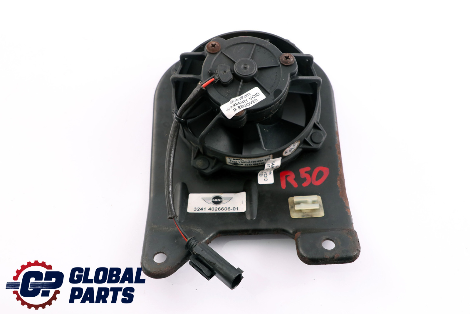 Mini Cooper R50 R52 R53 Fan With Protecting Grille Power Steering Pump 4026606