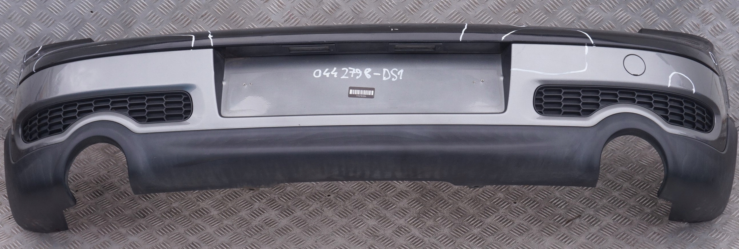 Mini Clubman R55 1 Cooper S PDC Rear Bumper Trim Panel Dark Silver Metallic