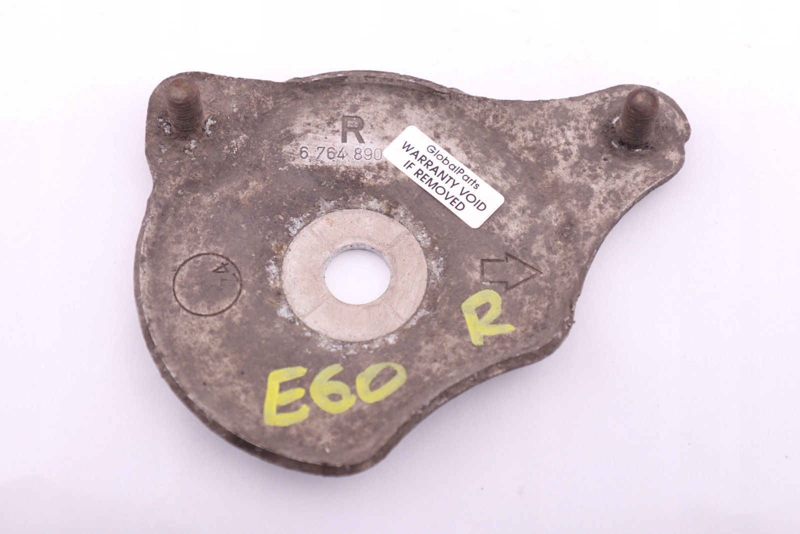 BMW 5 6 Series E60 E61 E63 E64 Rear Axle Right O/S Stopper Plate 6764890