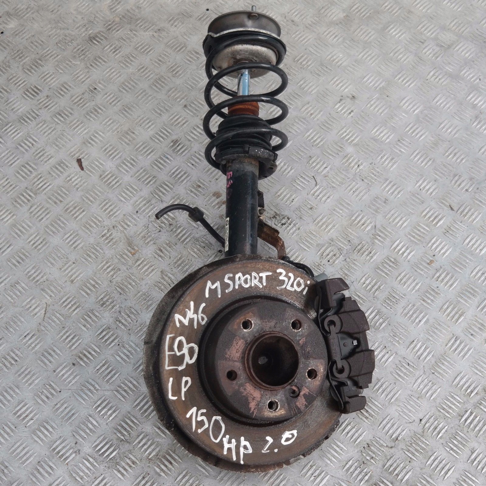 BMW 3 Series E90 320i N46 M Sport Front Left N/S Spring Strut Brake Caliper