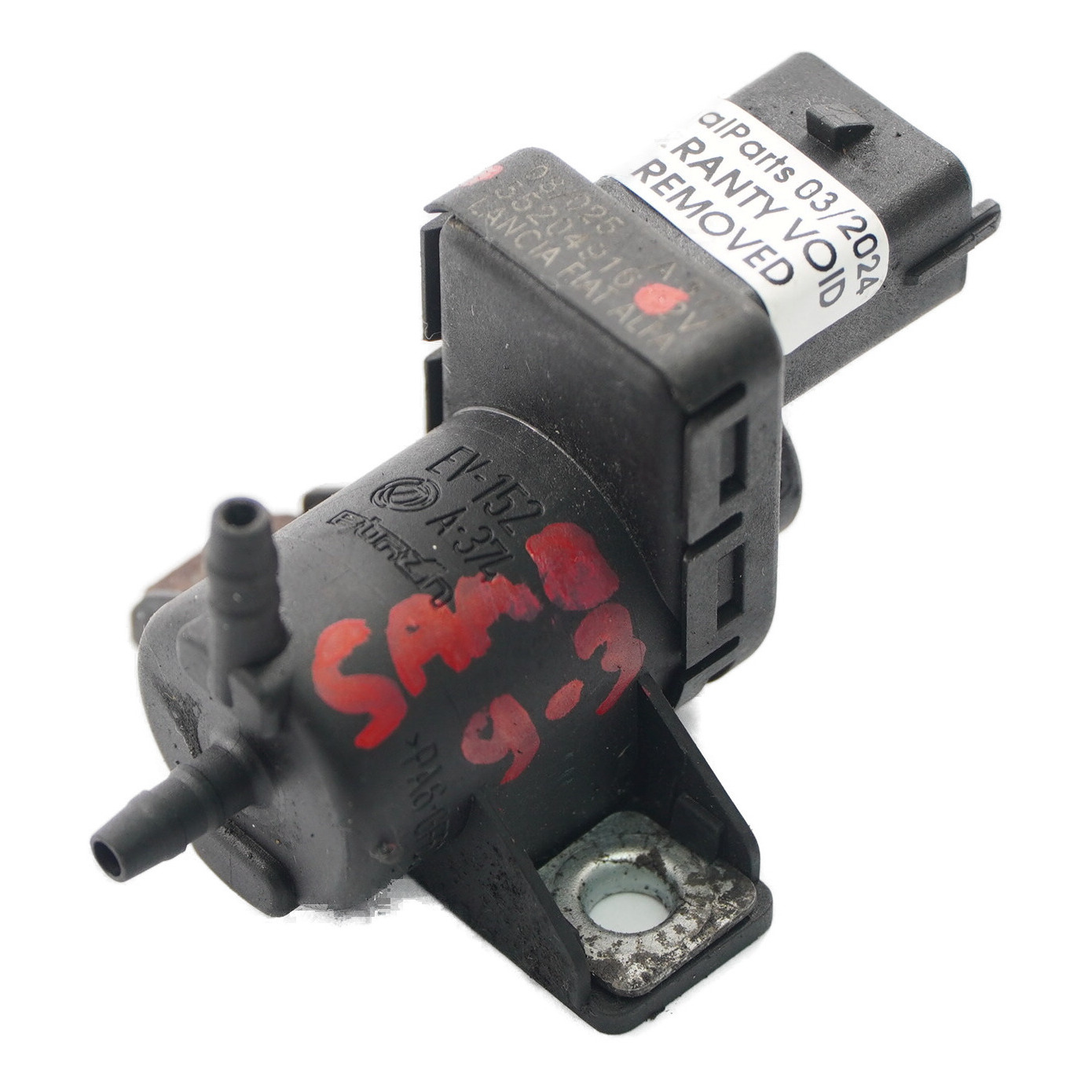  Saab 9-3 Diesel Pressure Converter EGR Exhaust Vacuum Solenoid  55204916