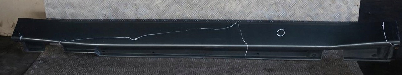 BMW 7 Series E65 Door Sill Cover Skirt Right O/S Titangrau Titan Grey - 892