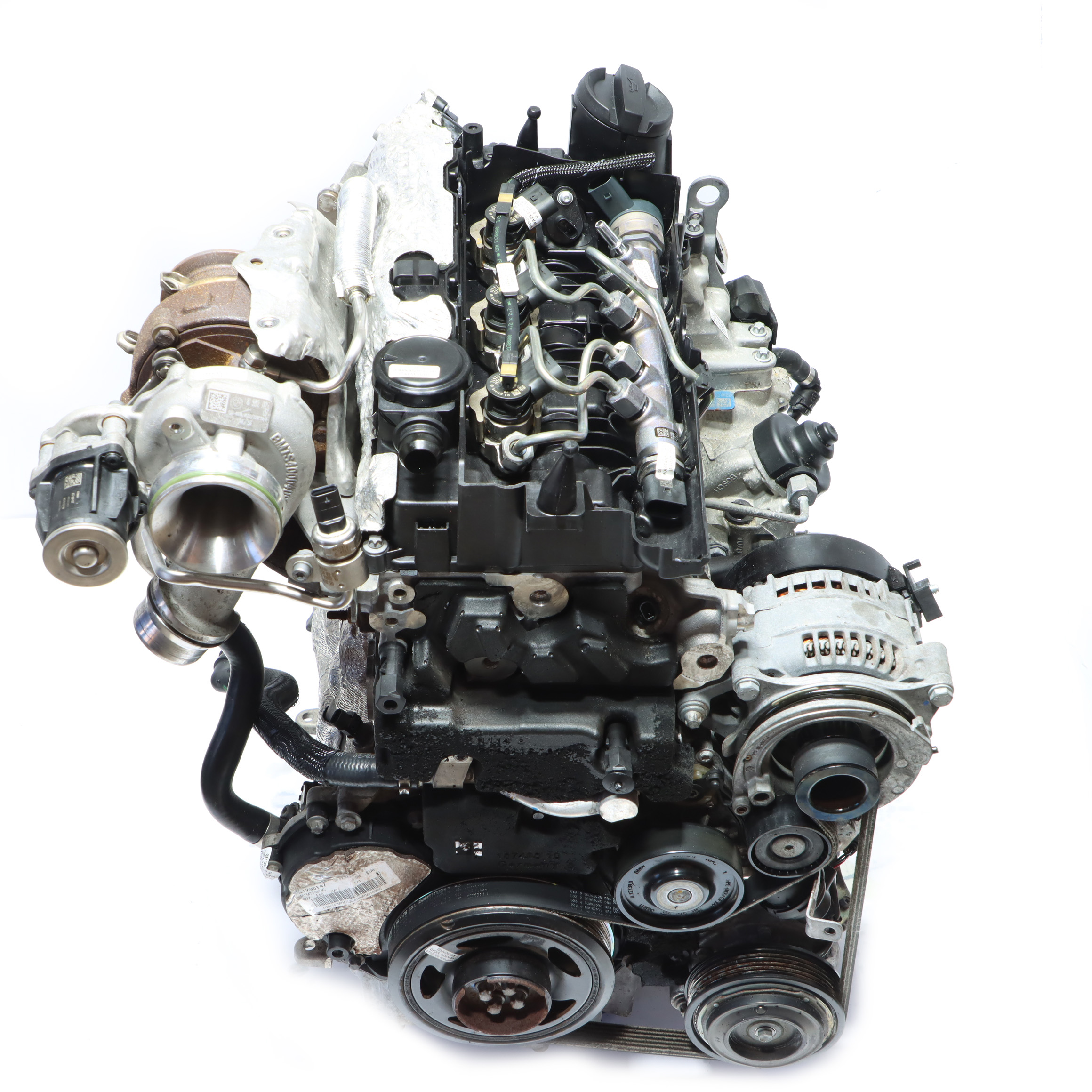 BMW F40 116d B37B Kompletter Motor B37C15A 116PS 59TKM, GARANTIE