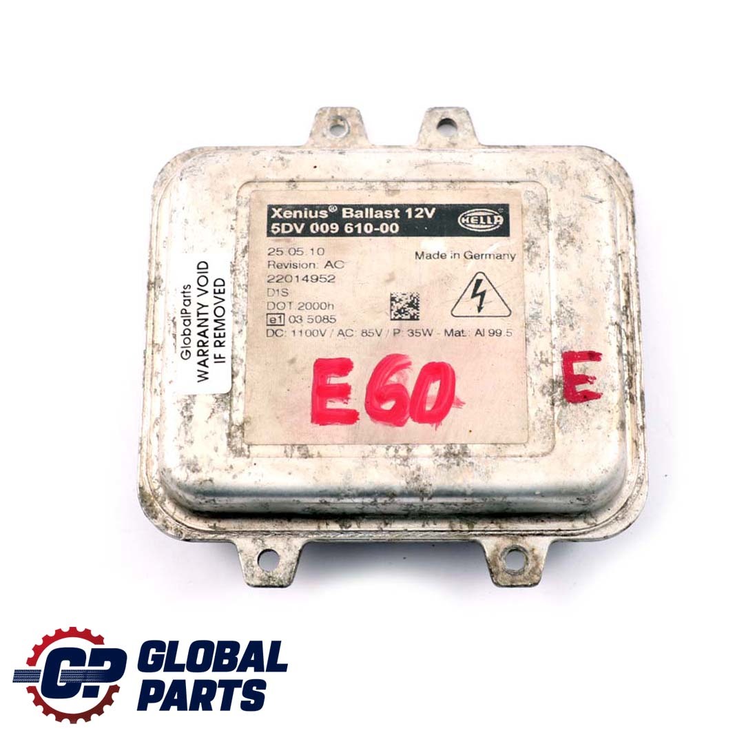 BMW E60 E70 E71 Headlight Level Control Ballast Module 5DV 009 610-00