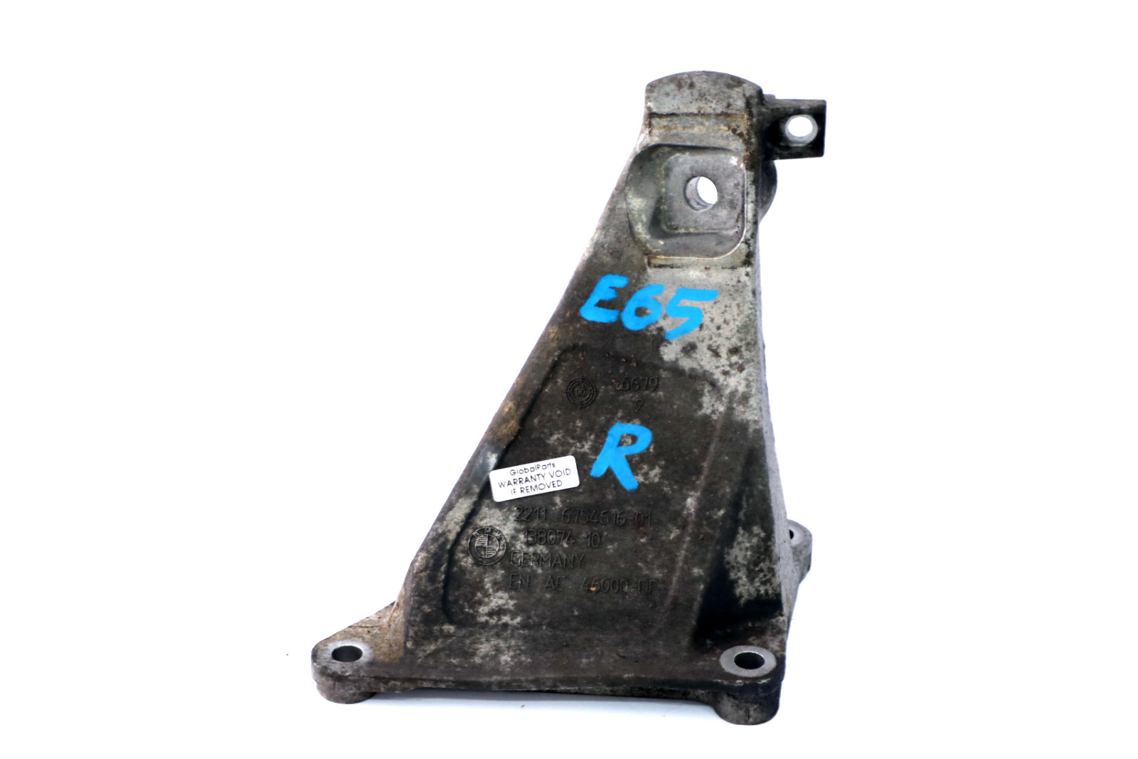 BMW 7 Series E65 E66 E67 Engine Supporting Mounting Bracket Right O/S 6754616